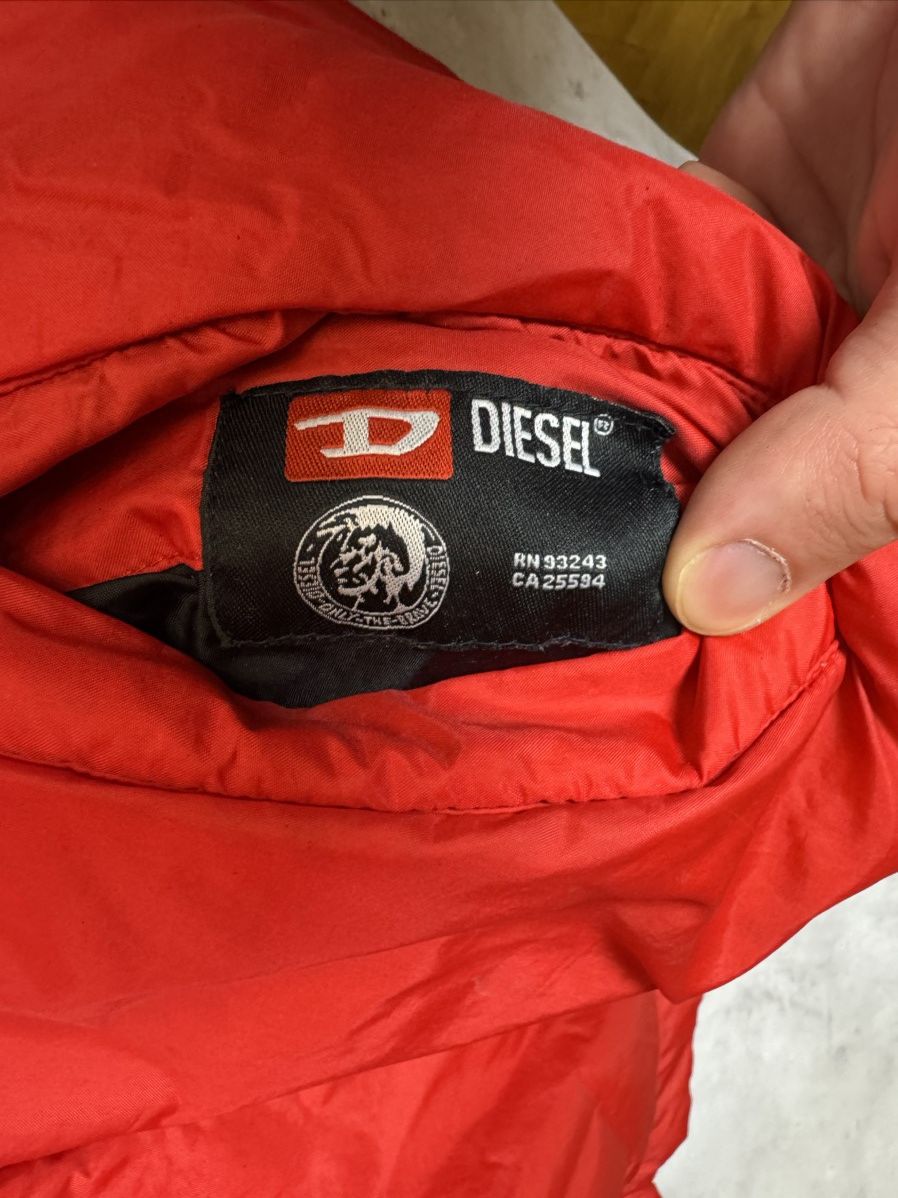 Diesel × Vintage Diesel Reversible Jacket Black Red Men’s Hooded Zip Up Size US L / EU 52-54 / 3 - 5 Thumbnail
