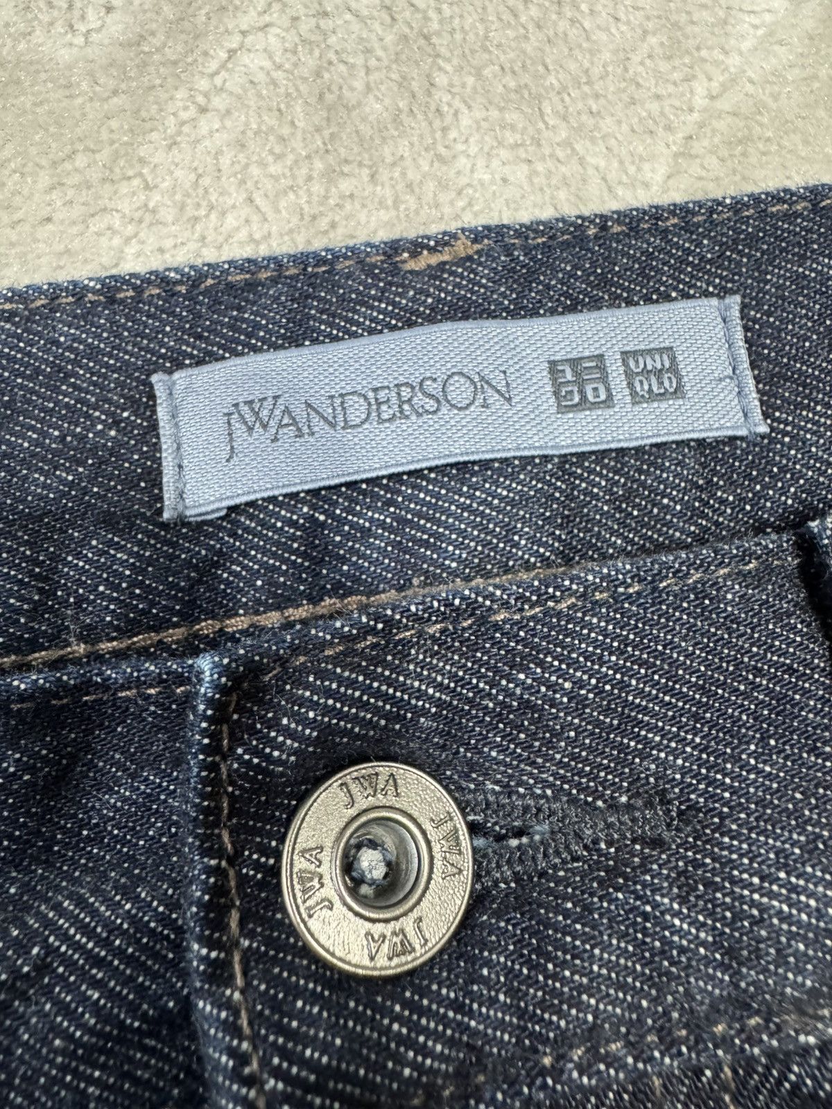 JW Anderson × Uniqlo JW Anderson x Uniqlo Navy Jeans Pants Trousers New size S Size US 26 / EU 42 - 6 Thumbnail