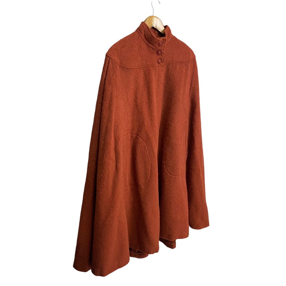 Thierry Mugler Thierry Mugler wool Alpaca cloak cape Size US M / EU 48-50 / 2 - 2 Thumbnail