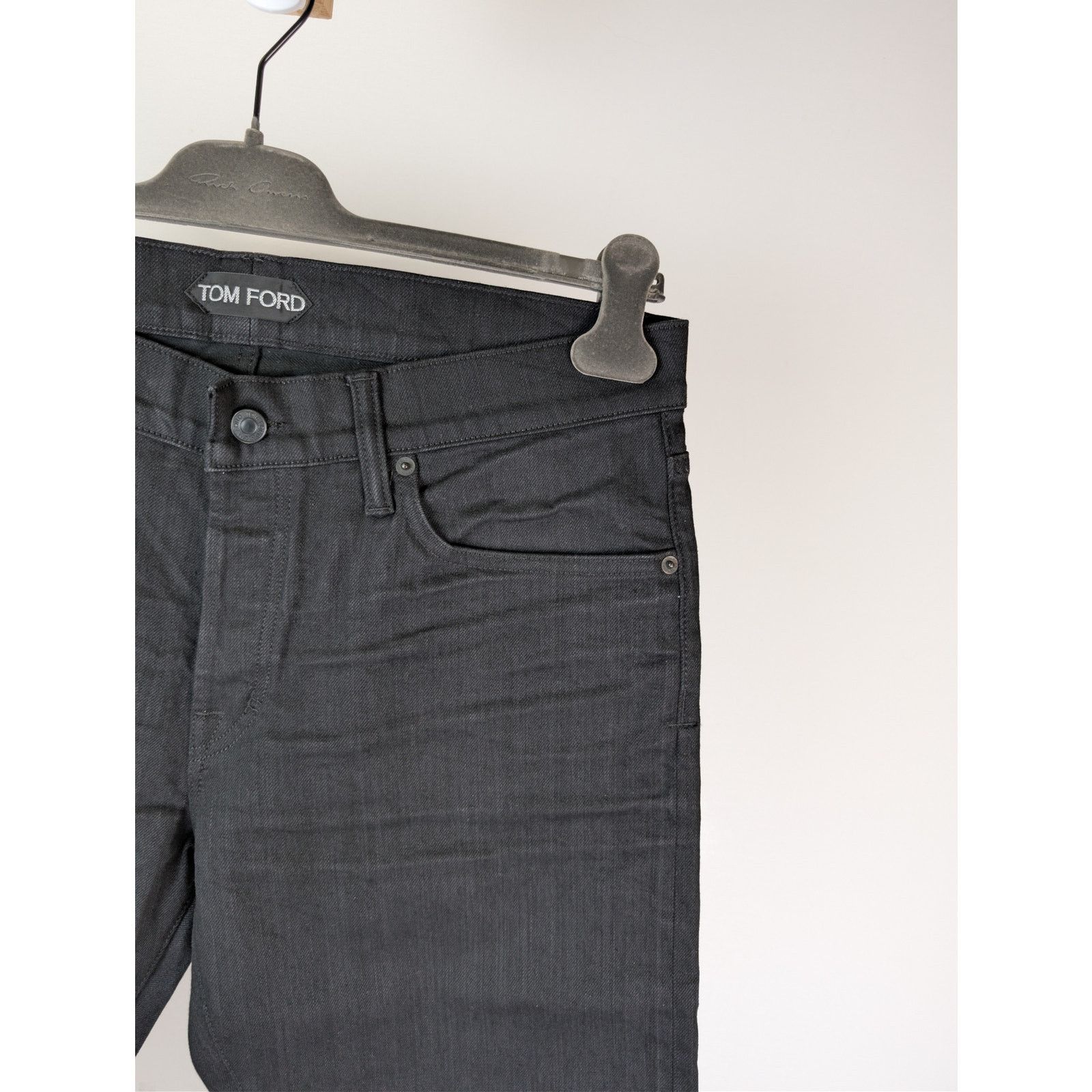 Tom Ford o1rshd1 Straight-Fit Denim Jeans in Black Size US 33 - 5 Thumbnail