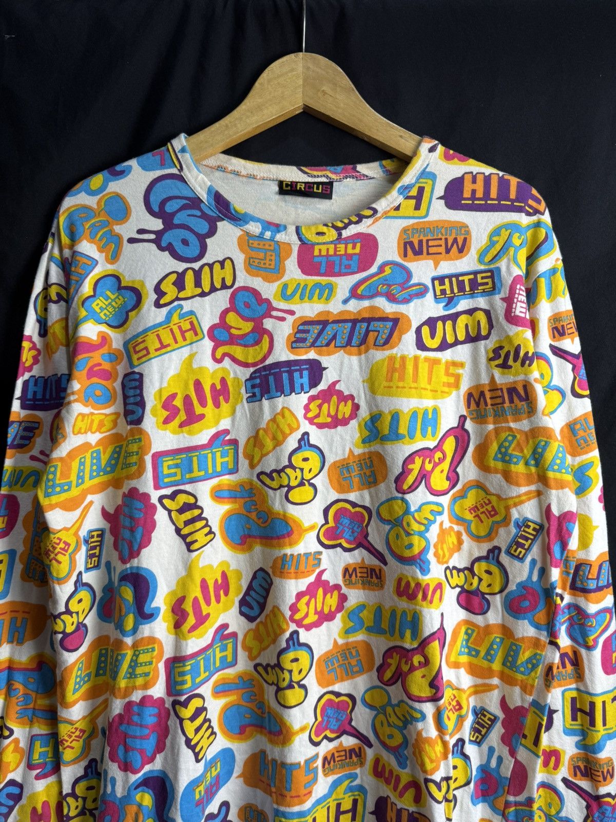 Beauty Beast × Hysteric Glamour × Japanese Brand 2000s Long Sleeve Circus Angel Blue Japanese Styled Size US L / EU 52-54 / 3 - 3 Thumbnail