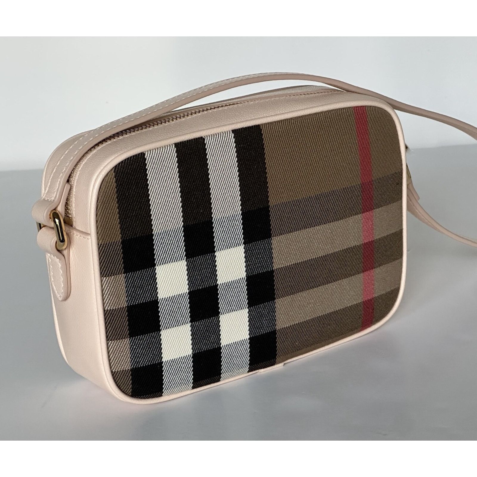 Burberry Burberry Small Camera House Check Shoulder Bag 80850771 Size ONE SIZE - 1 Thumbnail