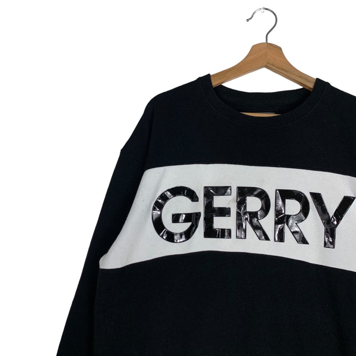 Other GERRY Spellout Big Logo Colorblock Sweatshirts #0764-C35 Size US L / EU 52-54 / 3 - 6 Thumbnail