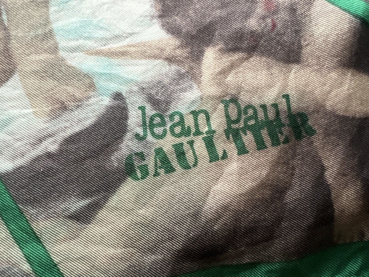 Jean Paul Gaultier Jean Paul Gaultier : JPG Numeric Circa Silk Scarf Size ONE SIZE - 3 Thumbnail
