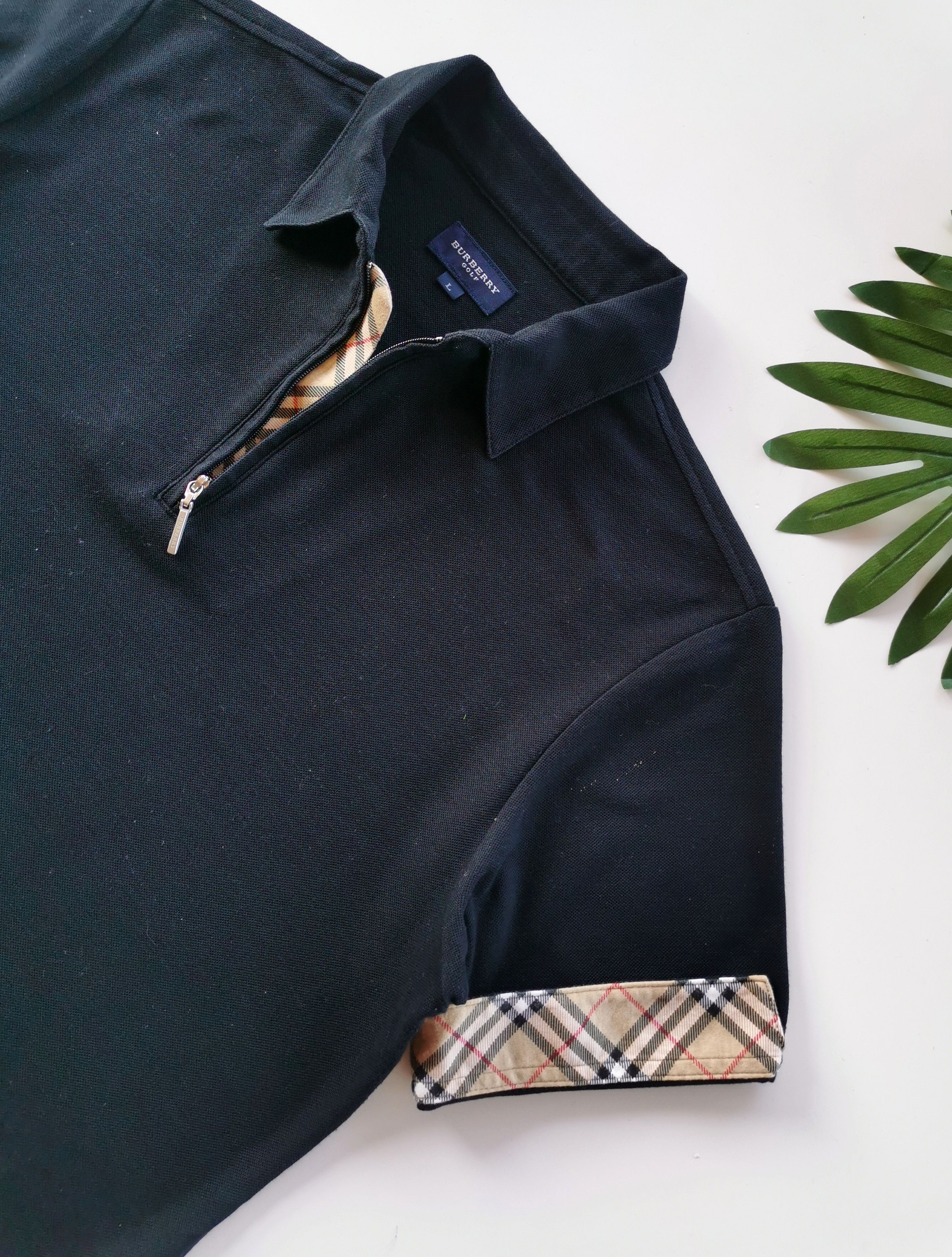 Burberry Burberry Nova Check Polo Shirt Size L / US 10 / IT 46 - 4 Thumbnail