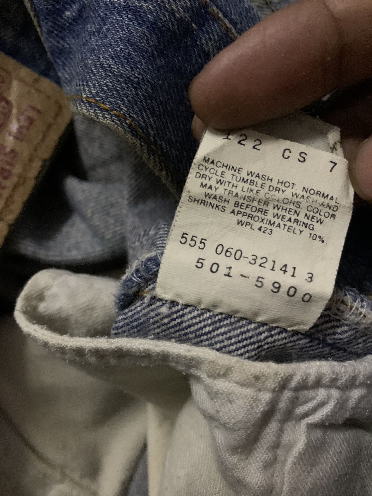 Levi's Vintage Clothing 💥Vintage Levi’s 501xx Denim Size US 26 / EU 42 - 9 Thumbnail