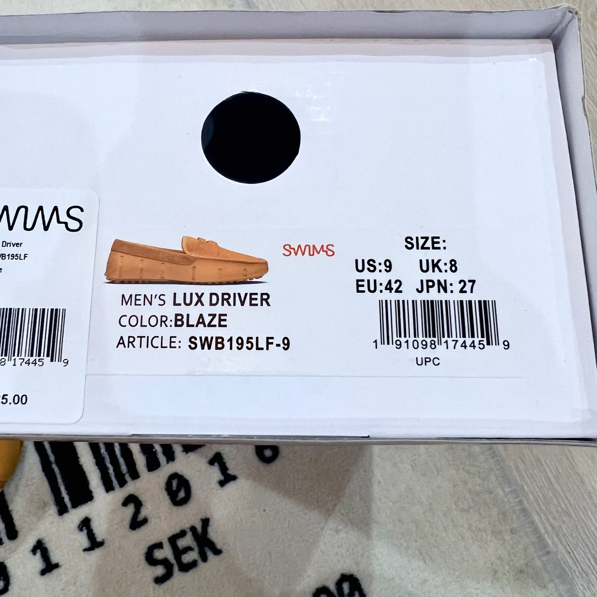 Swims Swims Shoes Penny Loafers Waterproof Lux Driver - Blaze Size US 9 / EU 42 - 10 Thumbnail
