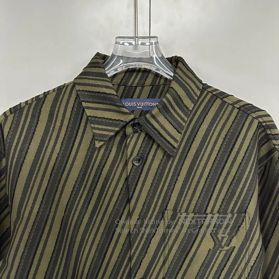 Louis Vuitton lv louis vuitton black yellow striped shirt. Size US M / EU 48-50 / 2 - 2 Thumbnail