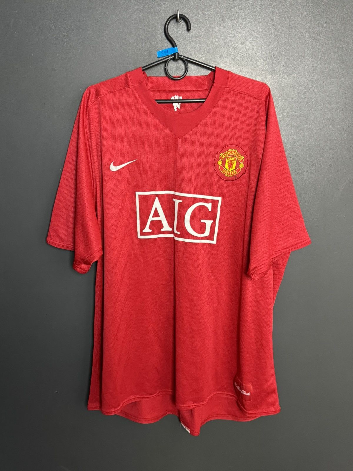 Nike XXXL Manchester United 07/09 Home Football Jersey T-Shirt Size US XXL / EU 58 / 5 - 1 Thumbnail