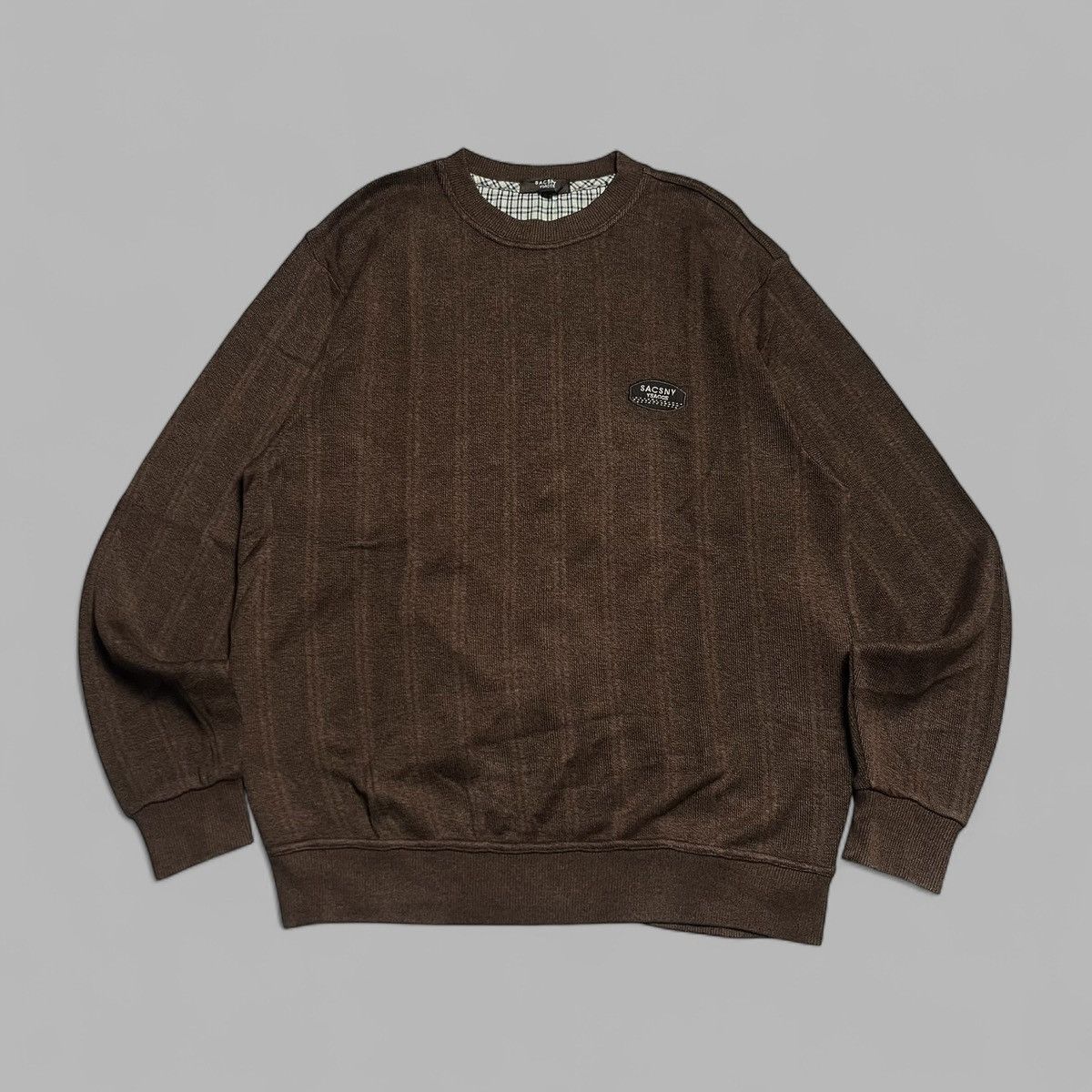 Yohji Yamamoto Sacsny Y’Saccs By Yohji Yamamoto Striped Sweaters Size US L / EU 52-54 / 3 - 1 Thumbnail