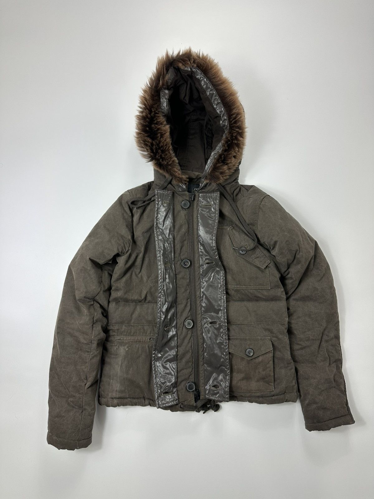 Allsaints Allsaints Faux Fur Bomber Jacket Women's Brown Size M / US 6-8 / IT 42-44 - 6 Thumbnail