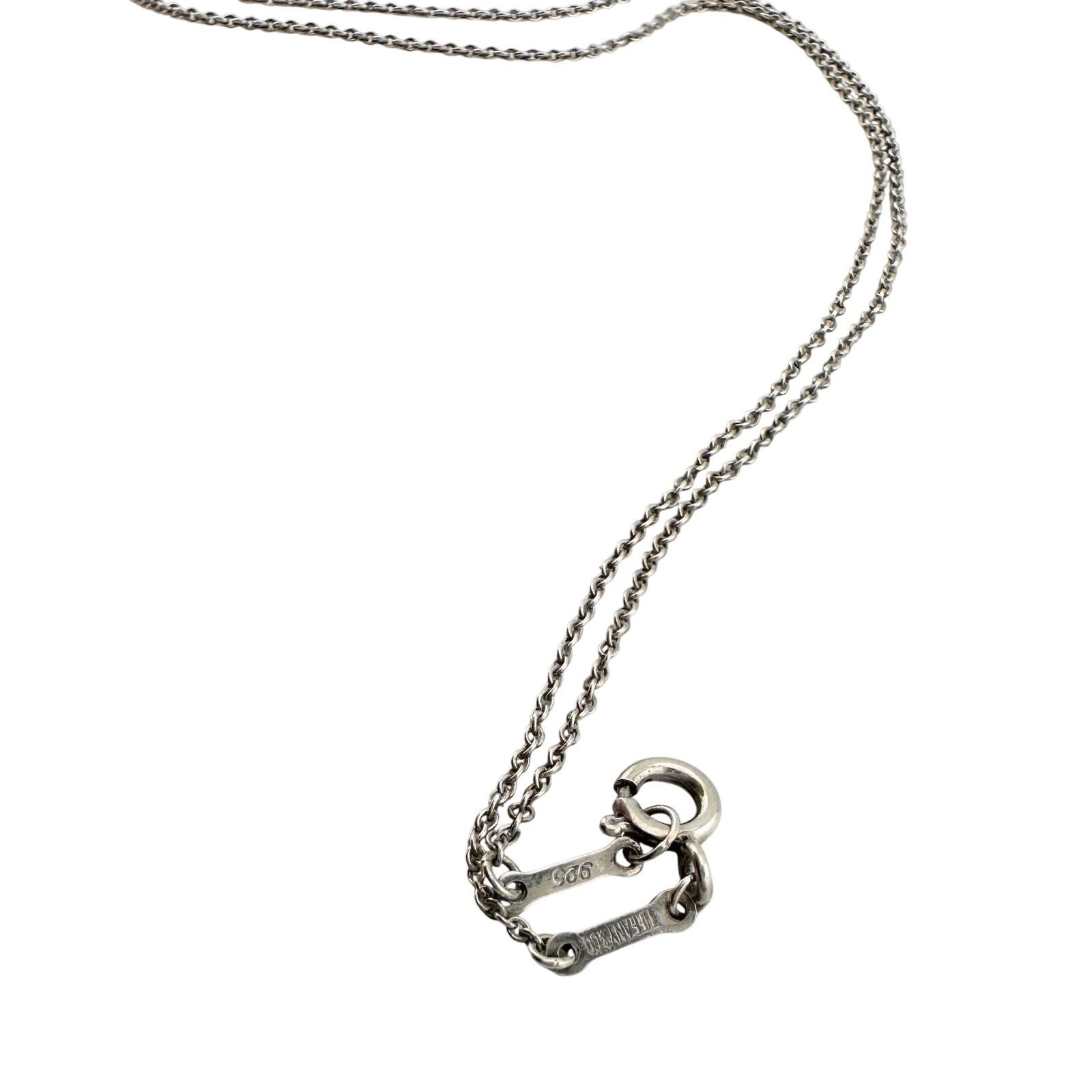 Tiffany & Co. Tiffany & Co Apple Necklace in Sterling Silver - 15" Chain Size ONE SIZE - 10 Thumbnail