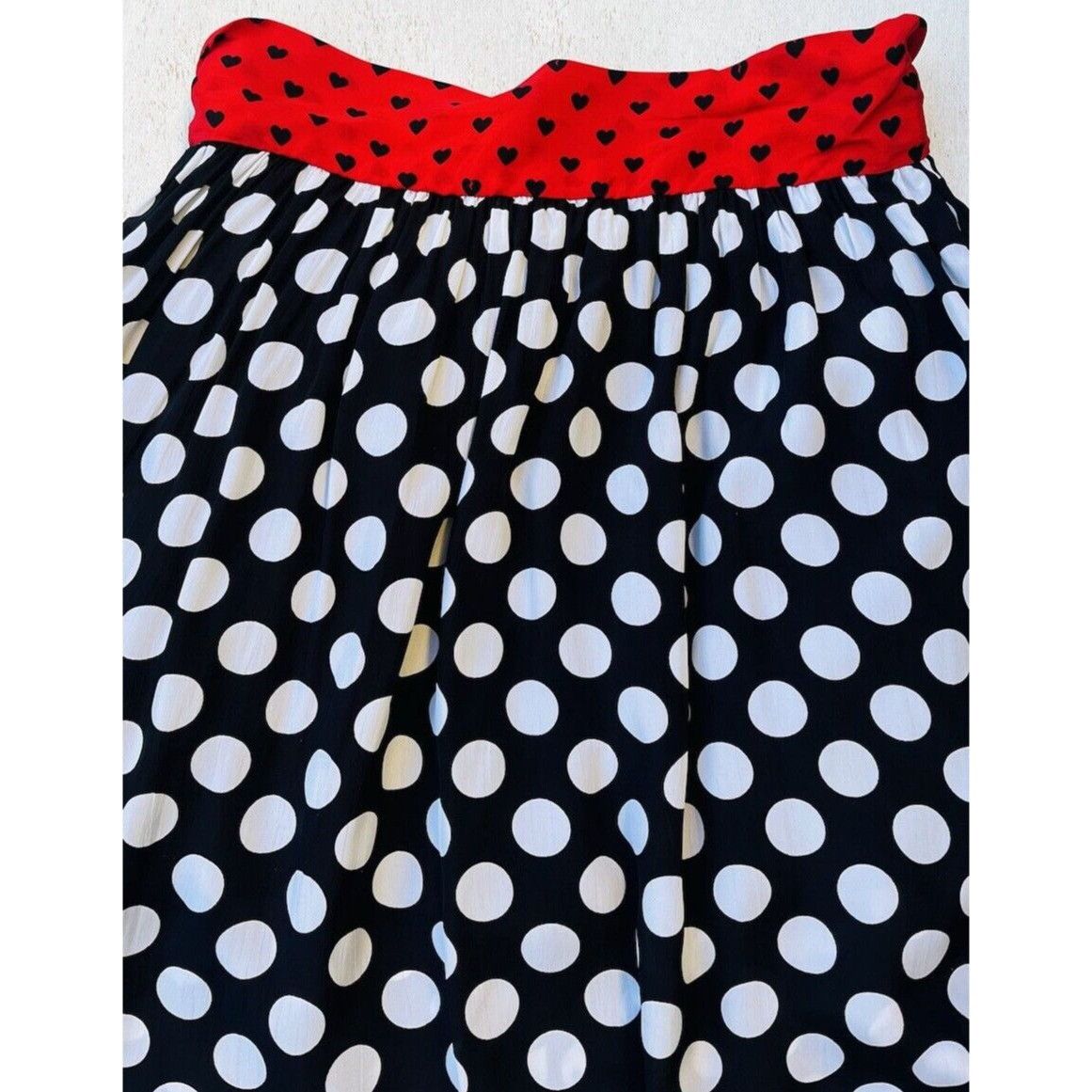 Diesel Diesel Women's 0-MARCIL Skirt Hearts & Polka Dots Print Pock Size 27" / US 4 / IT 40 - 7 Thumbnail