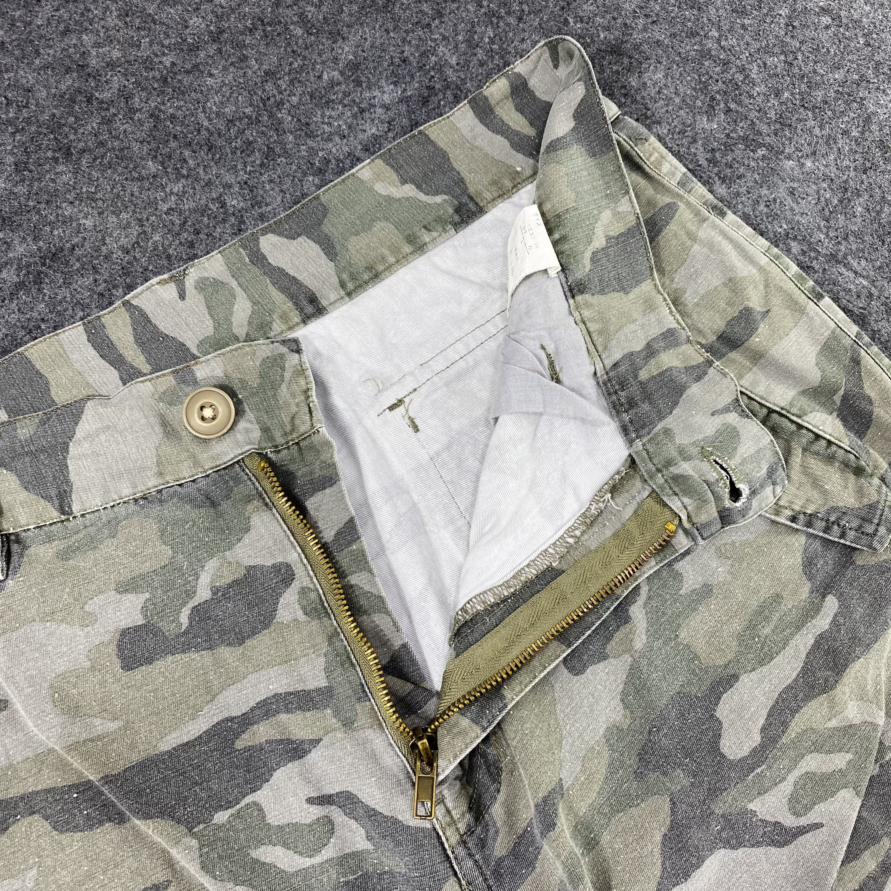 Japanese Brand × Vintage Vintage Military Camo Streetwear Cargo Pants-C016 Size US 32 / EU 48 - 8 Thumbnail