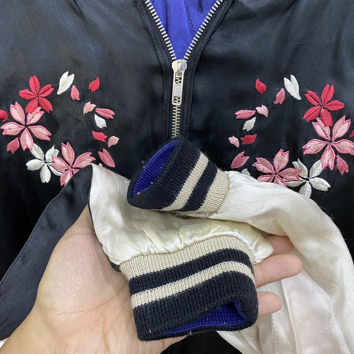 Vintage Sukajan Souvenir Jacket Japanese Brand Embroidery❗️ Size US M / EU 48-50 / 2 - 3 Thumbnail