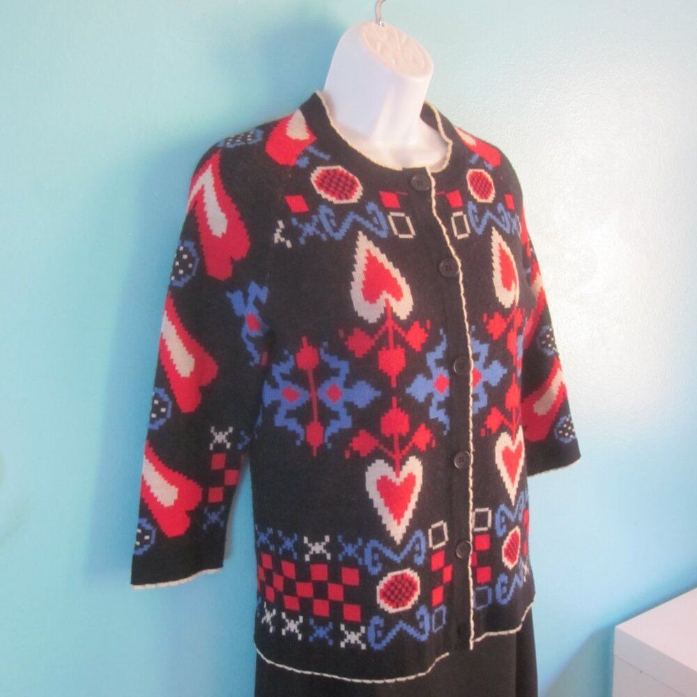 Anna Sui Anna Sui x James Coviello Womens Size S Button Front Heart C Size S / US 4 / IT 40 - 5 Thumbnail