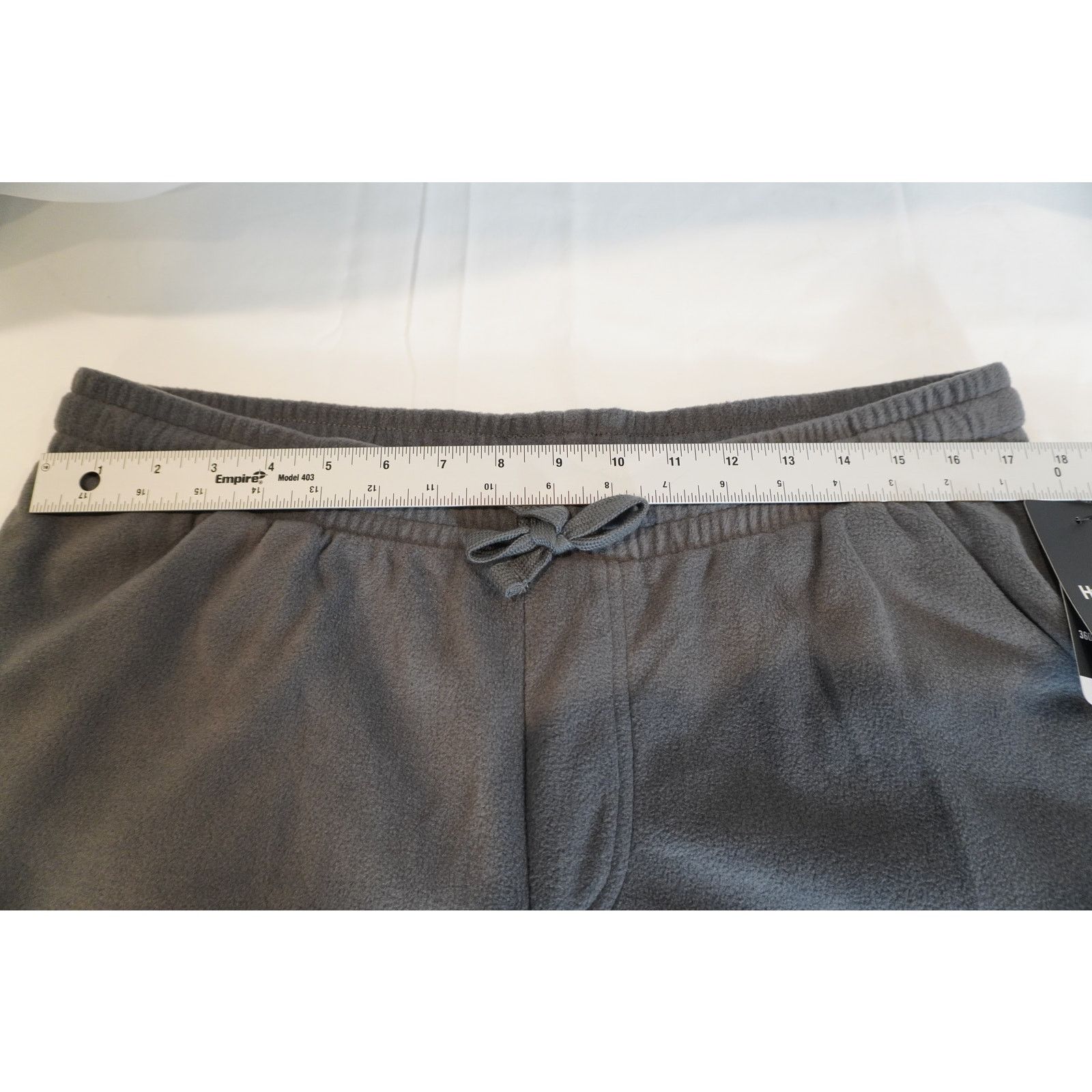 Hurley Hurley Fleece Lounge Pants Gray Sweatpants Drawstring Size US 30 / EU 46 - 4 Thumbnail