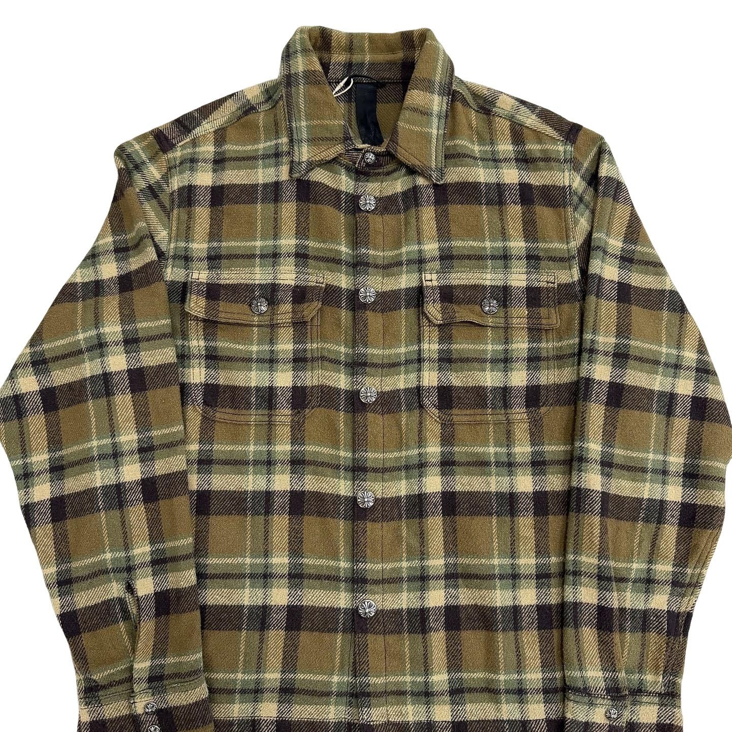 Chrome Hearts Chrome Hearts Heywood SS Dagger 2-way zipper Flannel