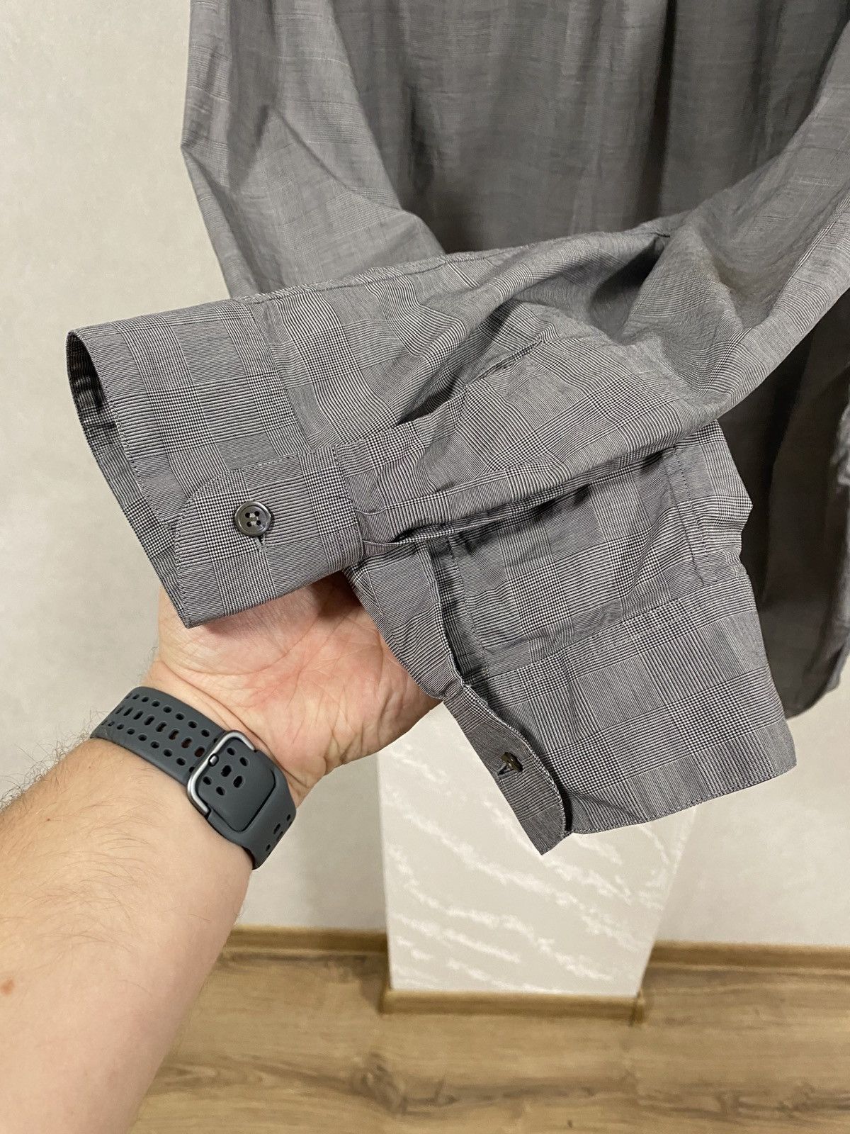 Studio Nicholson Studio Nicholson Of Wales Check Cotton Shirt AW18 Sampling Size US M / EU 48-50 / 2 - 7 Thumbnail