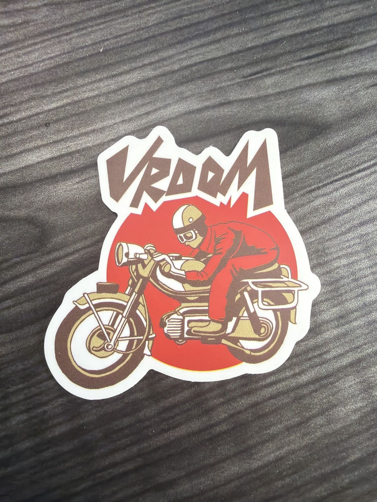 Hypebeast Vroom Motorcycle Racing Sticker Size ONE SIZE - 1 Thumbnail