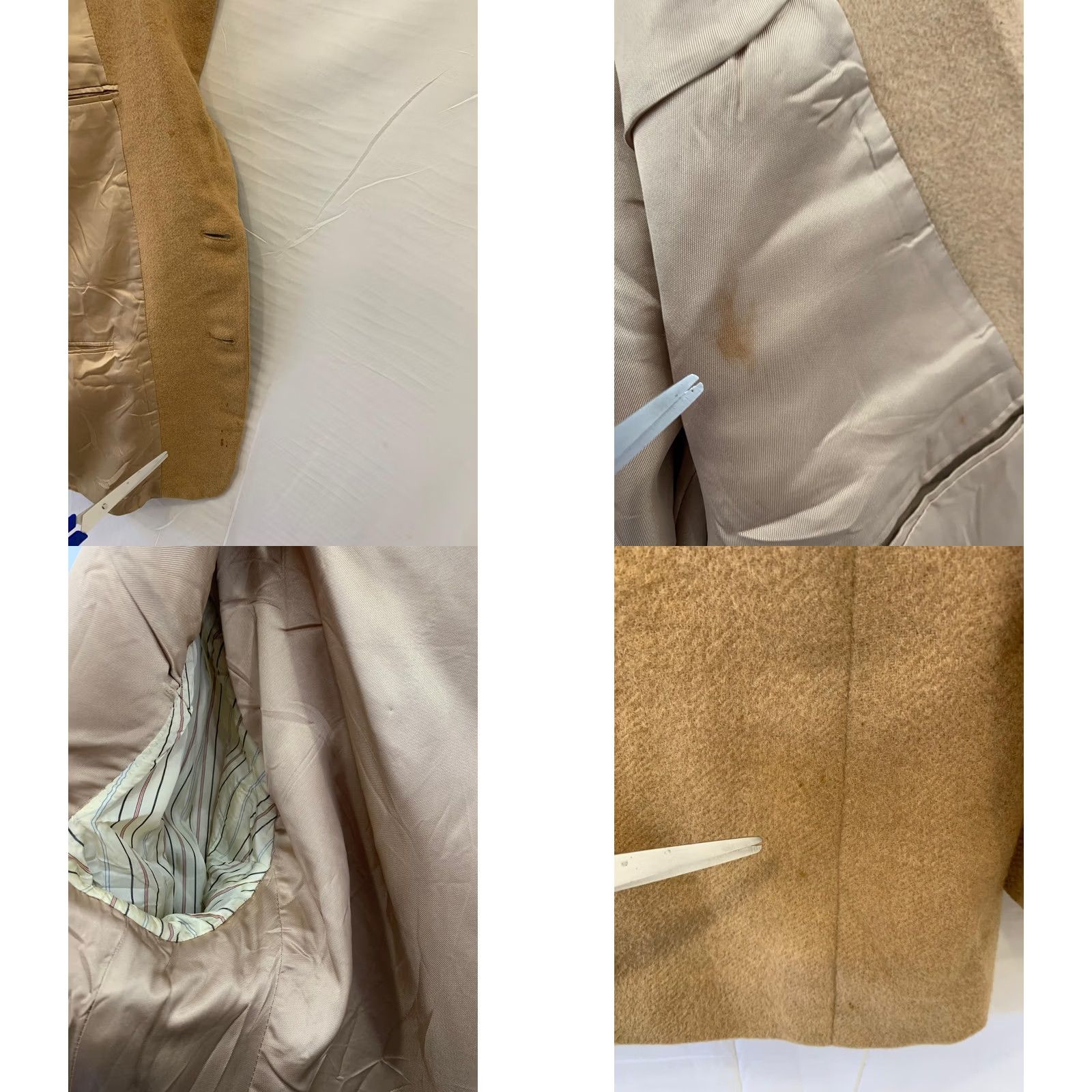 Ralph Lauren VINTAGE Polo Ralph Lauren Blazer Shirt 42R Made in USA Camel Hair Tan Brown Mens USA 2 Piece Notch Lapel 100% Camel Hair Size US XL / EU 56 / 4 - 8 Thumbnail