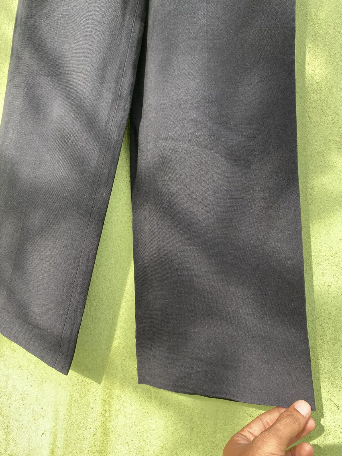 Jean Paul Gaultier Jean Paul Gaultier Classique Black High-Waist Wide-Leg Pants Size 25" / US 0 / IT 36 - 5 Thumbnail