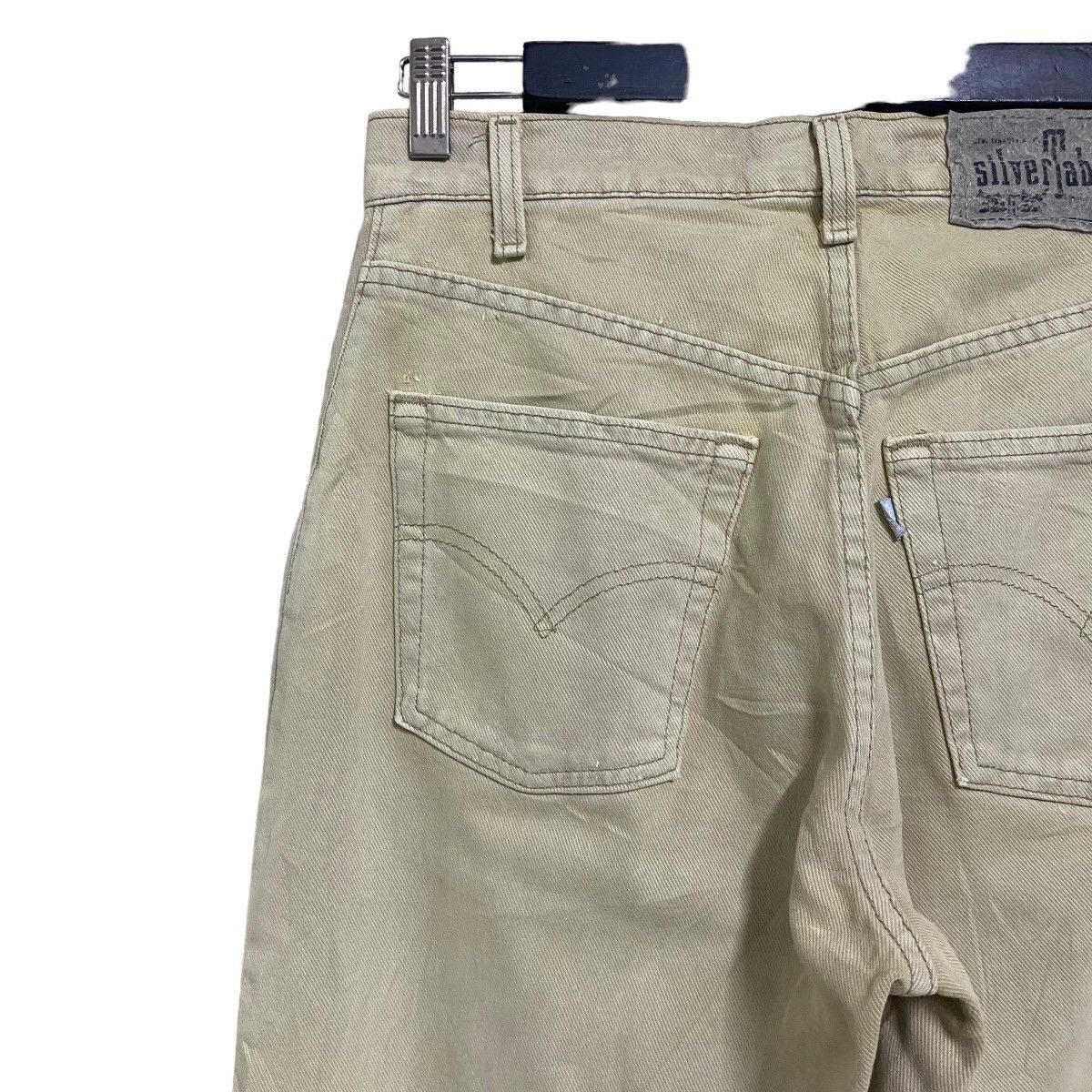 Levi's Vintage 90s Levis Silvertab Baggy Jeans Sunfaded Size US 30 / EU 46 - 13 Thumbnail