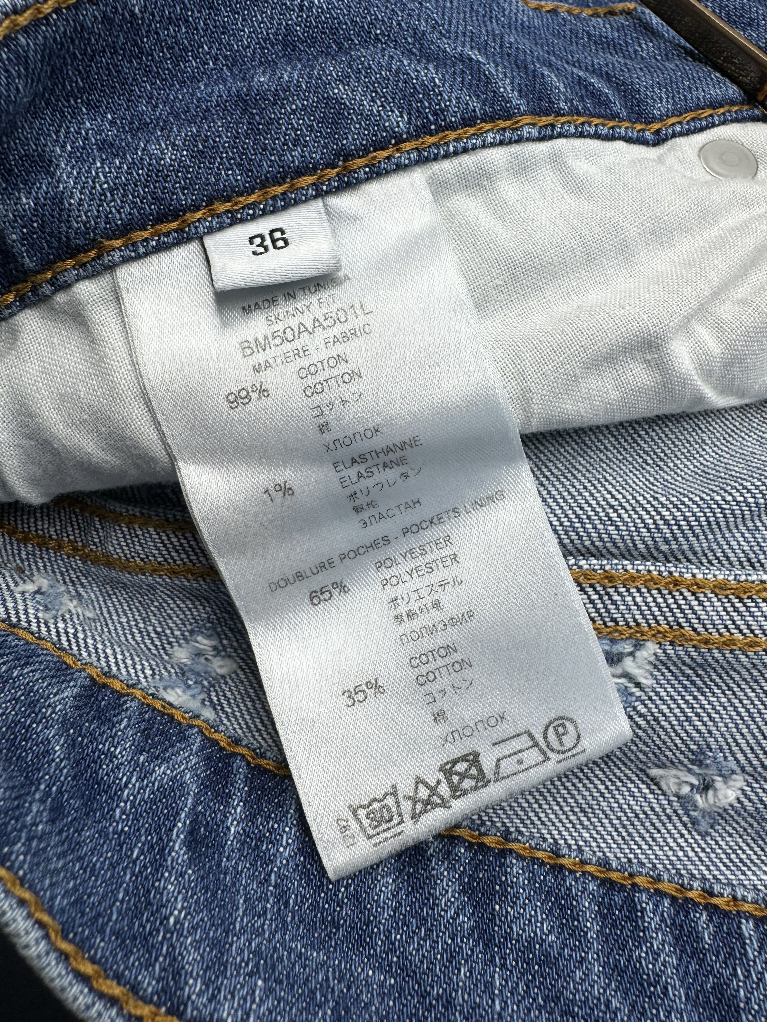 Givenchy Givenchy Distressed Blue Denim Jeans Size 36 Size US 36 / EU 52 - 7 Thumbnail