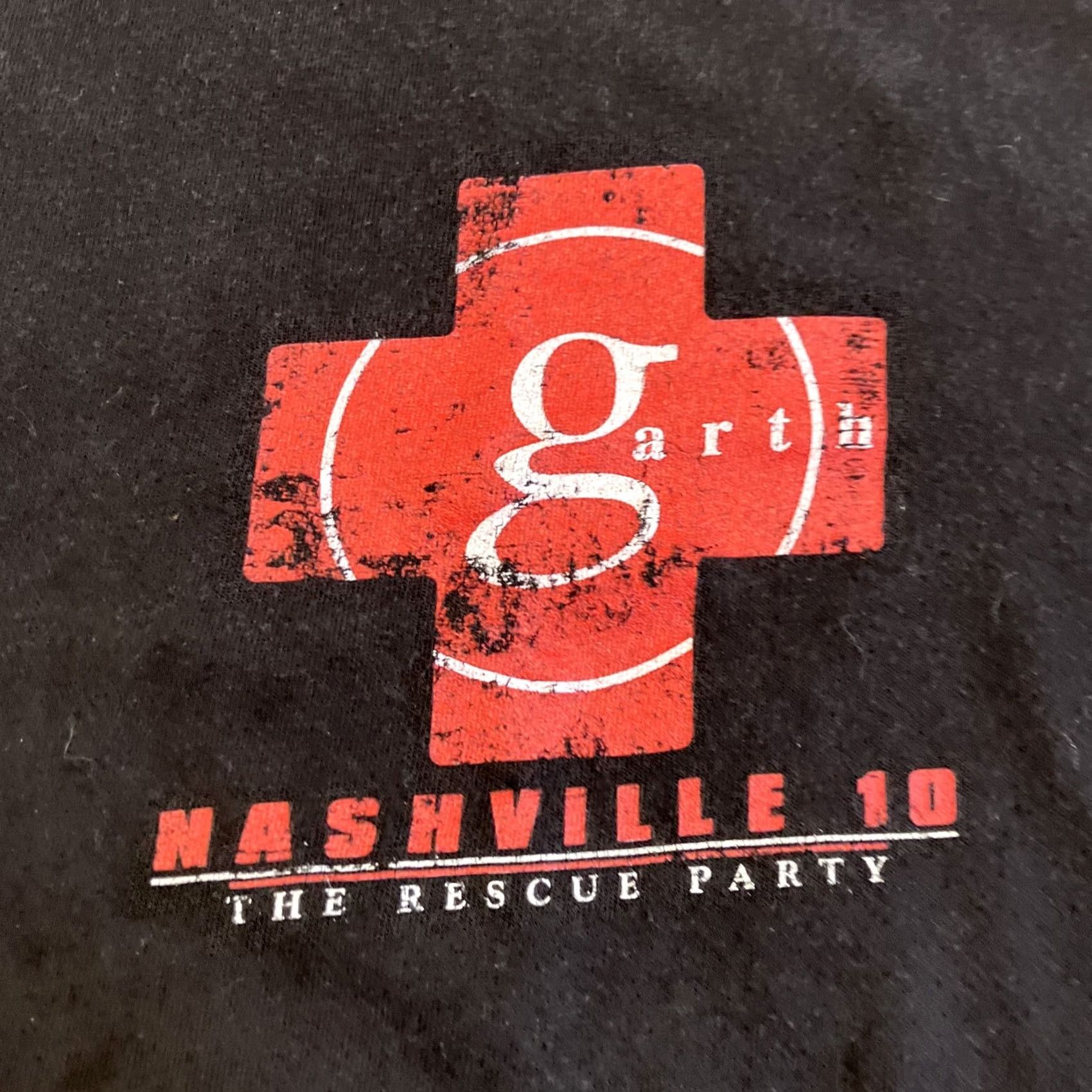 Hanes VINTAGE Garth Brooks 2010 Nashville Concert T Shirt Size Large Awesome Size US L / EU 52-54 / 3 - 2 Thumbnail