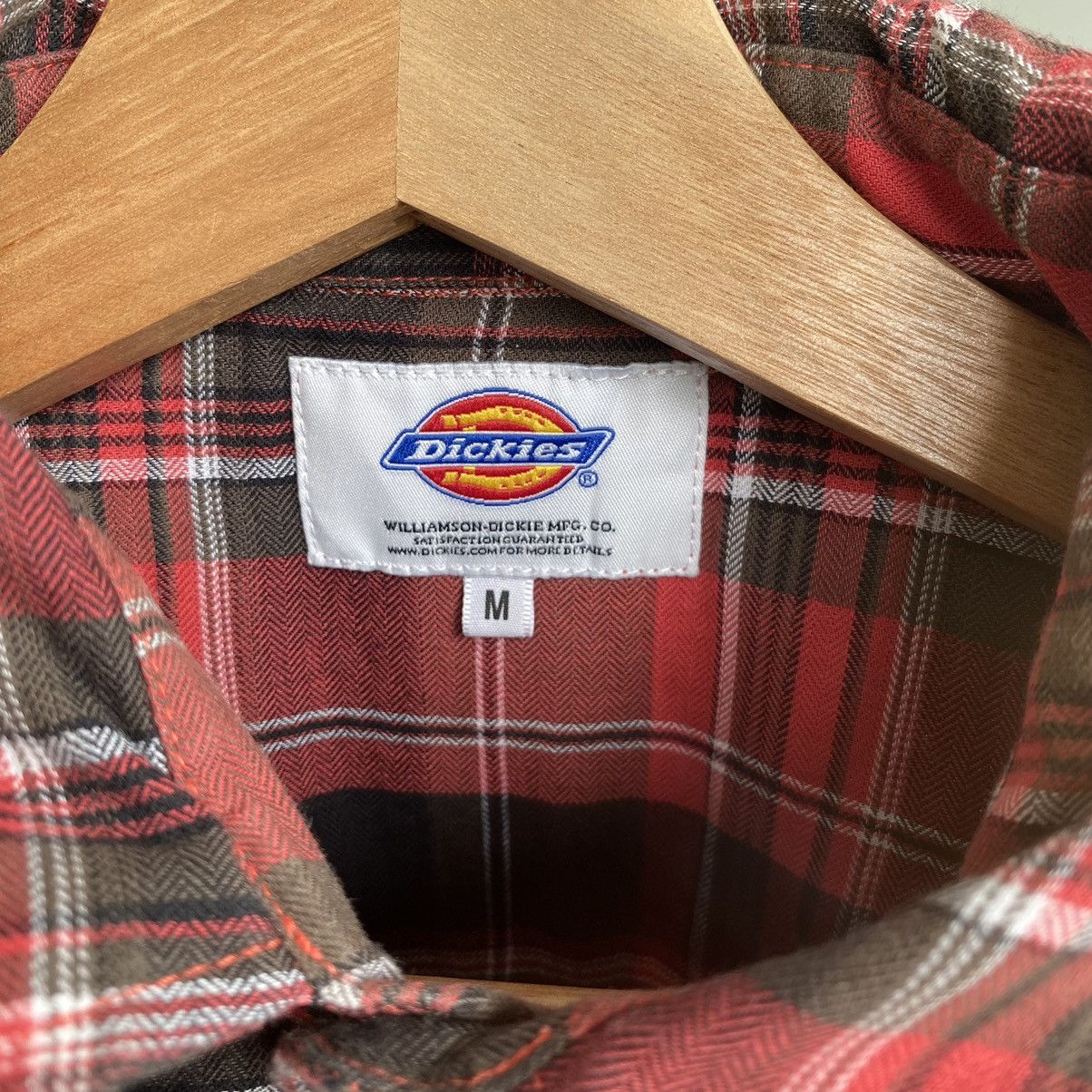 Dickies Vintage Dickies Work Wear Flannel ERD GRUNGE TSHIRT Size US M / EU 48-50 / 2 - 5 Thumbnail