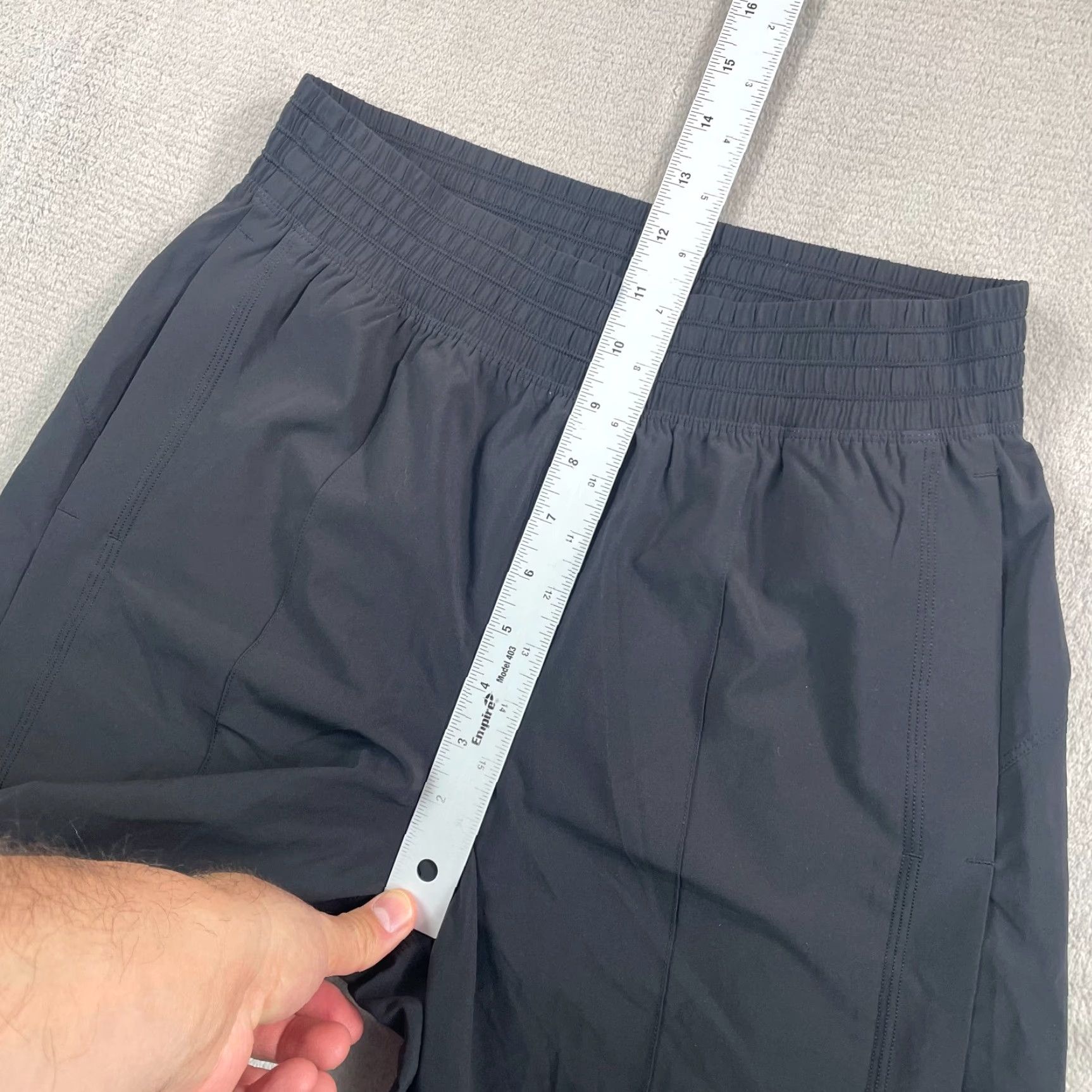 Lululemon Lululemon Wanderer Culotte Wide Leg Pants Women 6 Black Stretch Wicking Cropped Elastic Waist Pockets Quick Dry Size 28" / US 6 / IT 42 - 7 Thumbnail