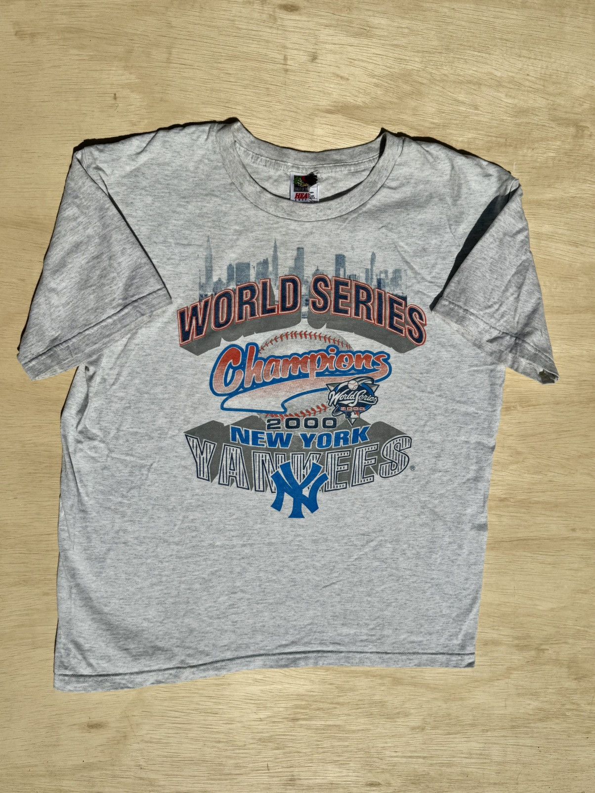 New York Yankees × Vintage 2000 New York Yankees Subway Series Champions 90’s T-Shirt Size US L / EU 52-54 / 3 - 5 Thumbnail