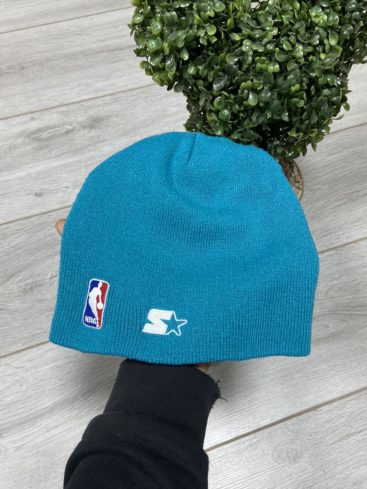 NBA Charlotte Hornets Starter double side vintage NBA hat Size ONE SIZE - 2 Thumbnail