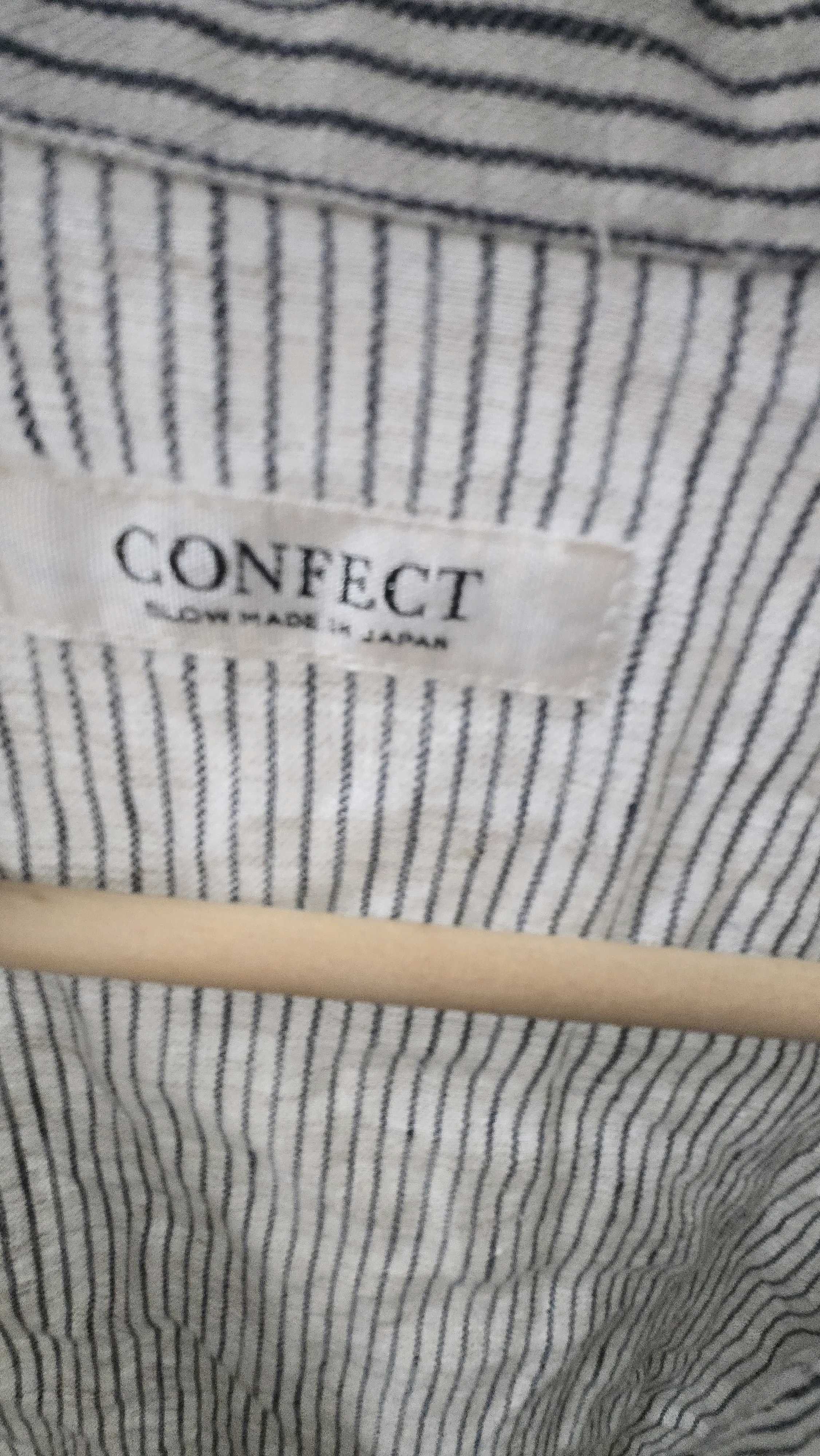 Number (N)ine Confect Short Sleeve Striped Linen Shirt Size US M / EU 48-50 / 2 - 2 Thumbnail