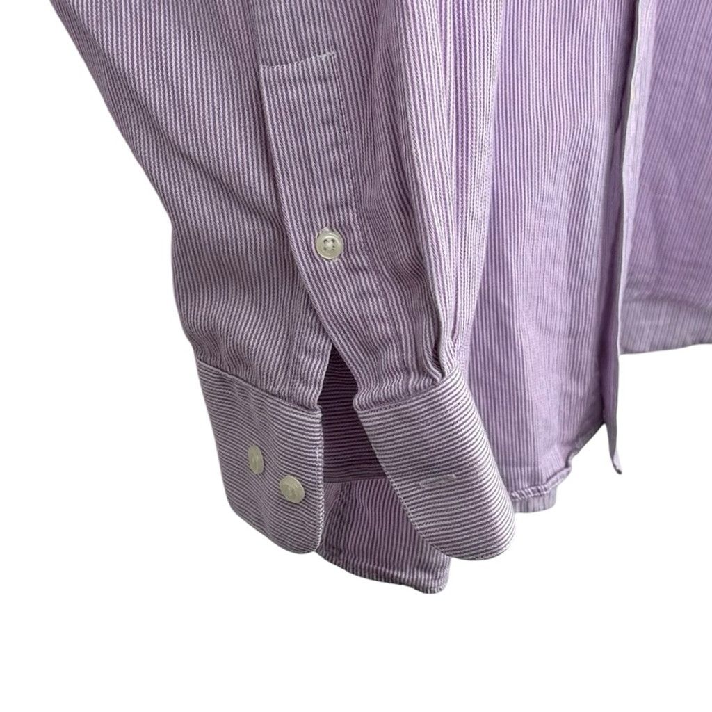 Nicole Miller NICOLE MILLER NEW YORK Men's Designer Pink Button Up L Size US L / EU 52-54 / 3 - 3 Thumbnail