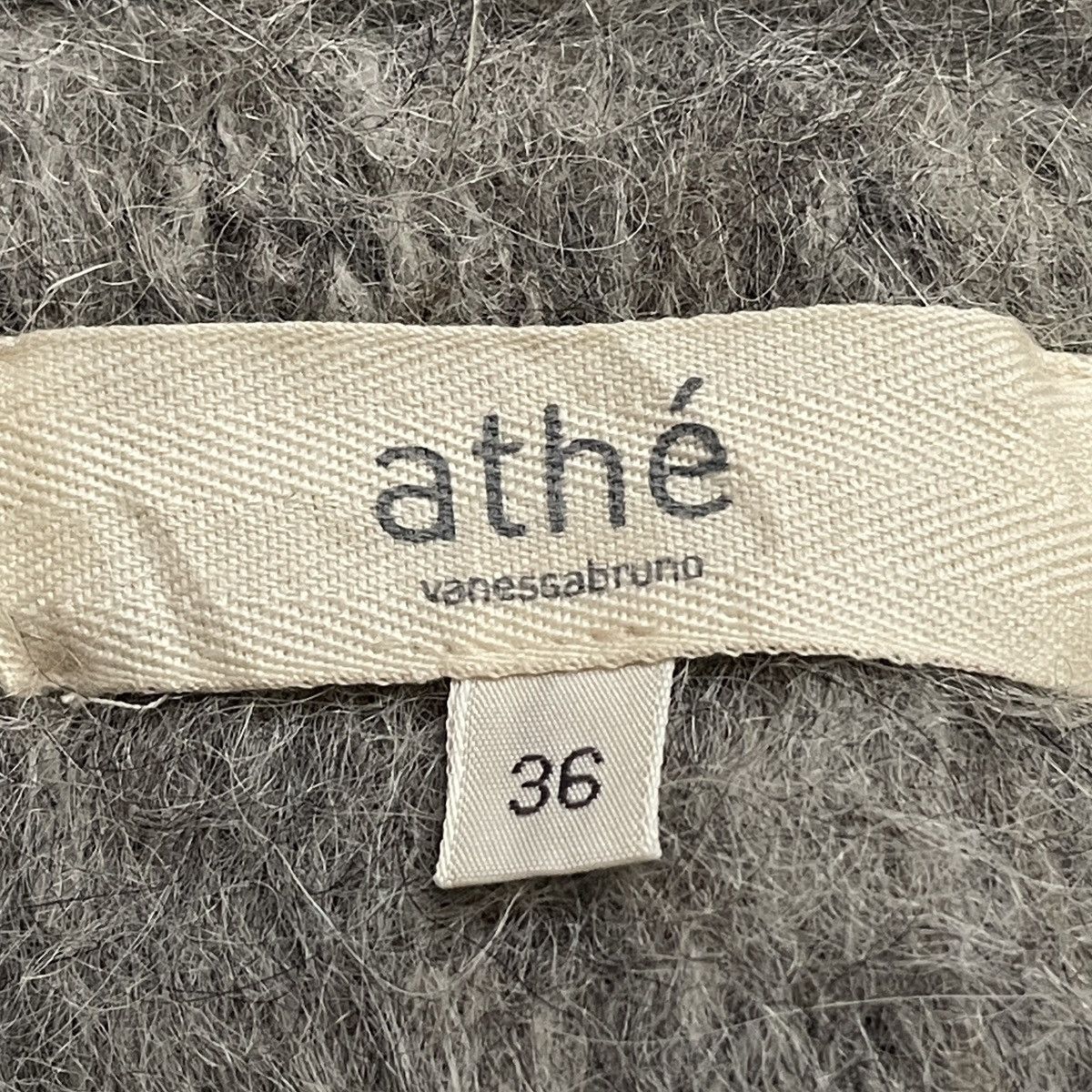 Japanese Brand × Vintage Vintage Japanese Brand Athe Mohair Trench Coat 1990s Size US M / EU 48-50 / 2 - 9 Thumbnail