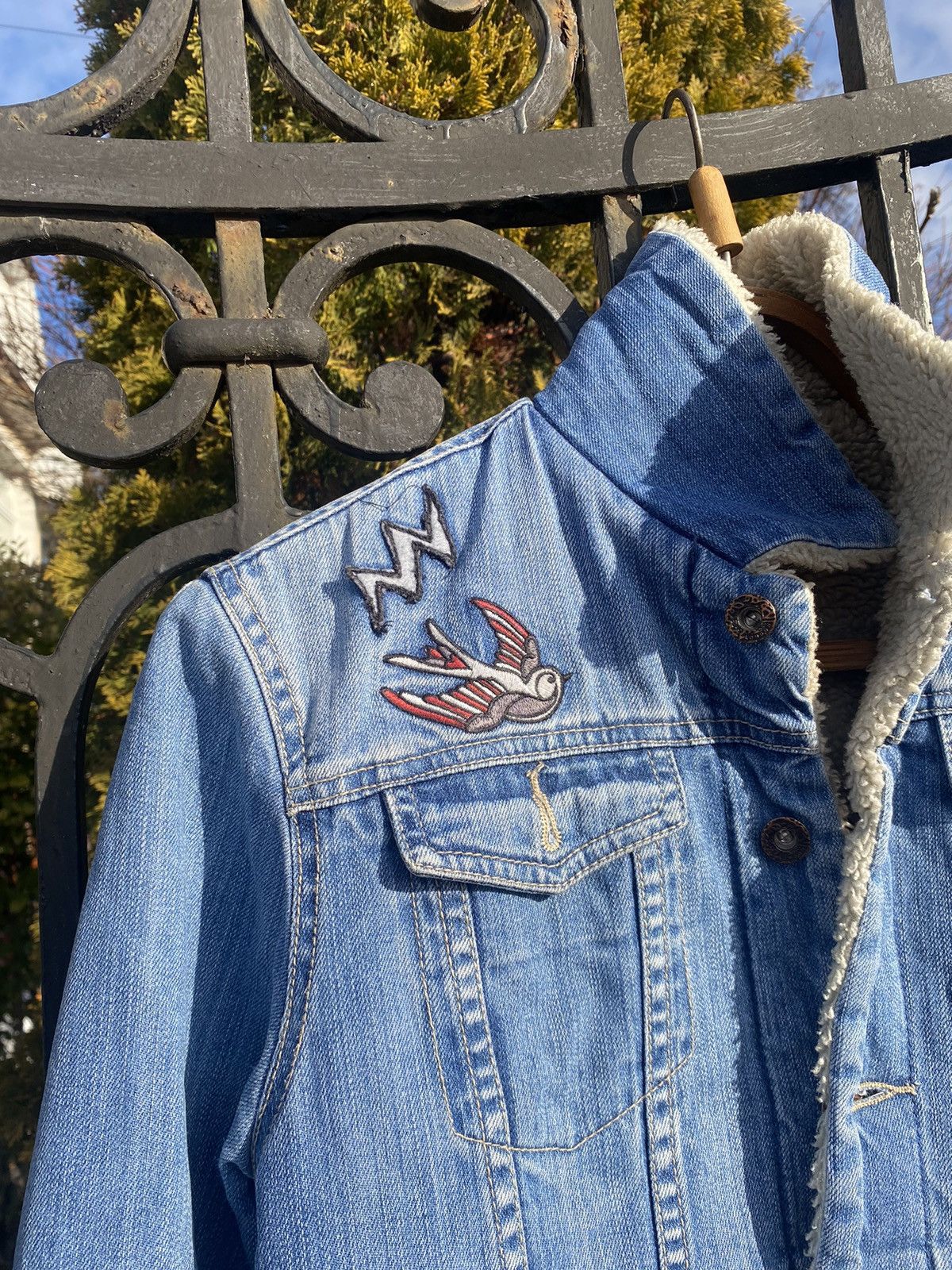 Pepe Jeans × Vintage Pepe Jeans London Denim Woman Jacket Blue Size M / US 6-8 / IT 42-44 - 10 Thumbnail