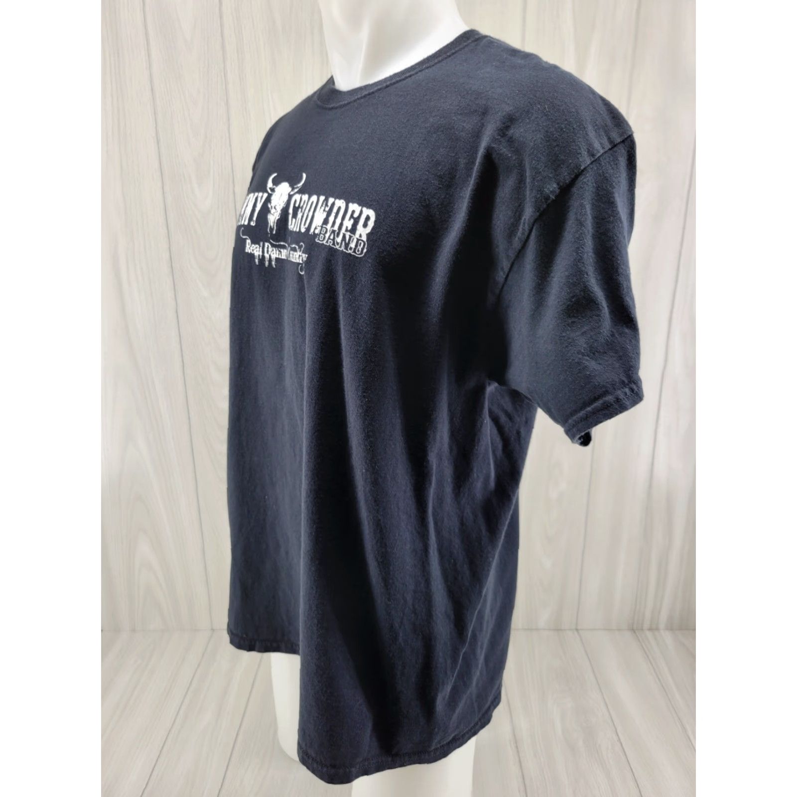 Gildan Tommy Crowder Band River Rat Nation Shirt Men's XL Black T-Shirt Short Sleeve Gildan Regular Fit Size US XL / EU 56 / 4 - 4 Thumbnail