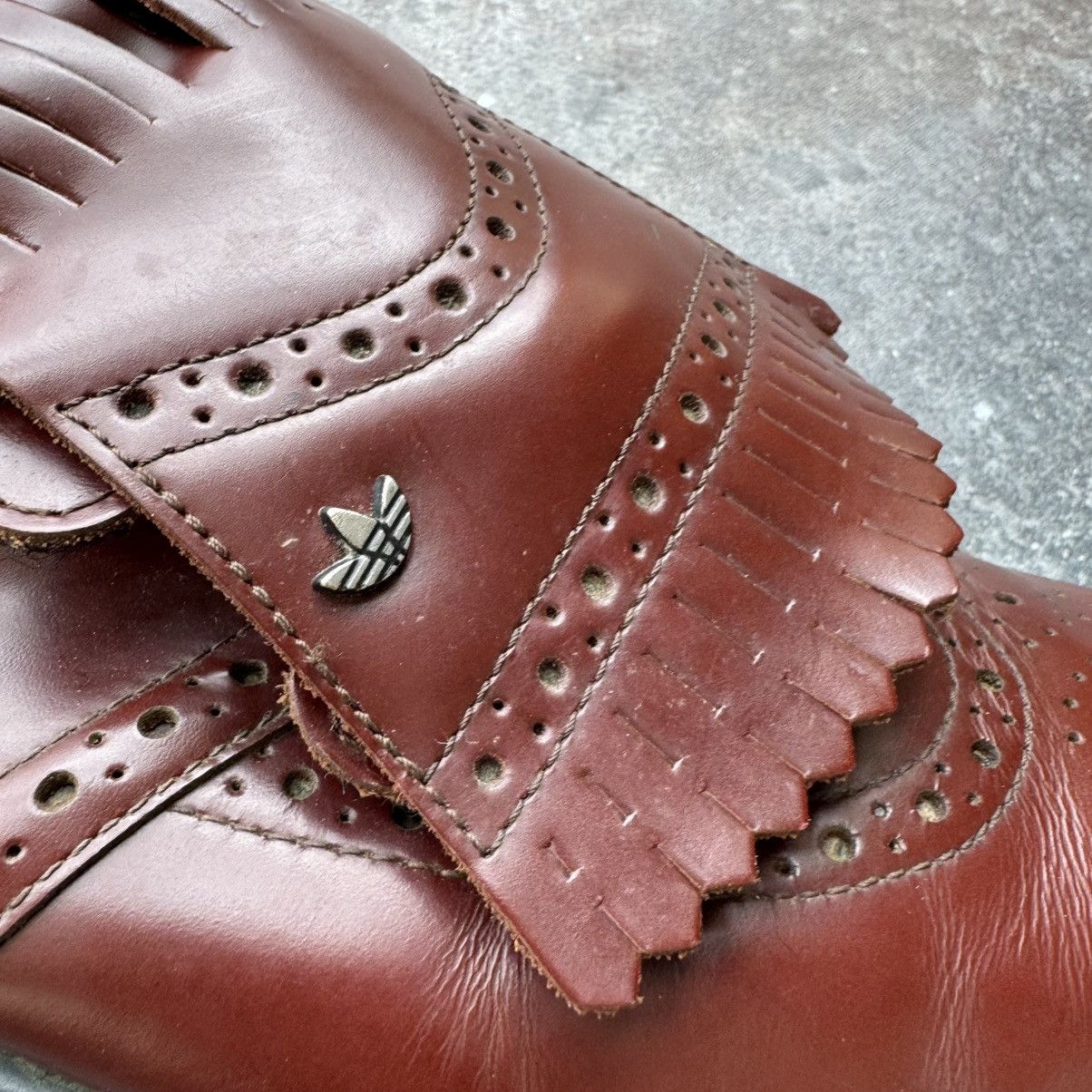 Adidas 1993 Adidas Golf Saddle Vintage Rare Retro Leather Shoes Size US 11 / EU 44 - 13 Thumbnail