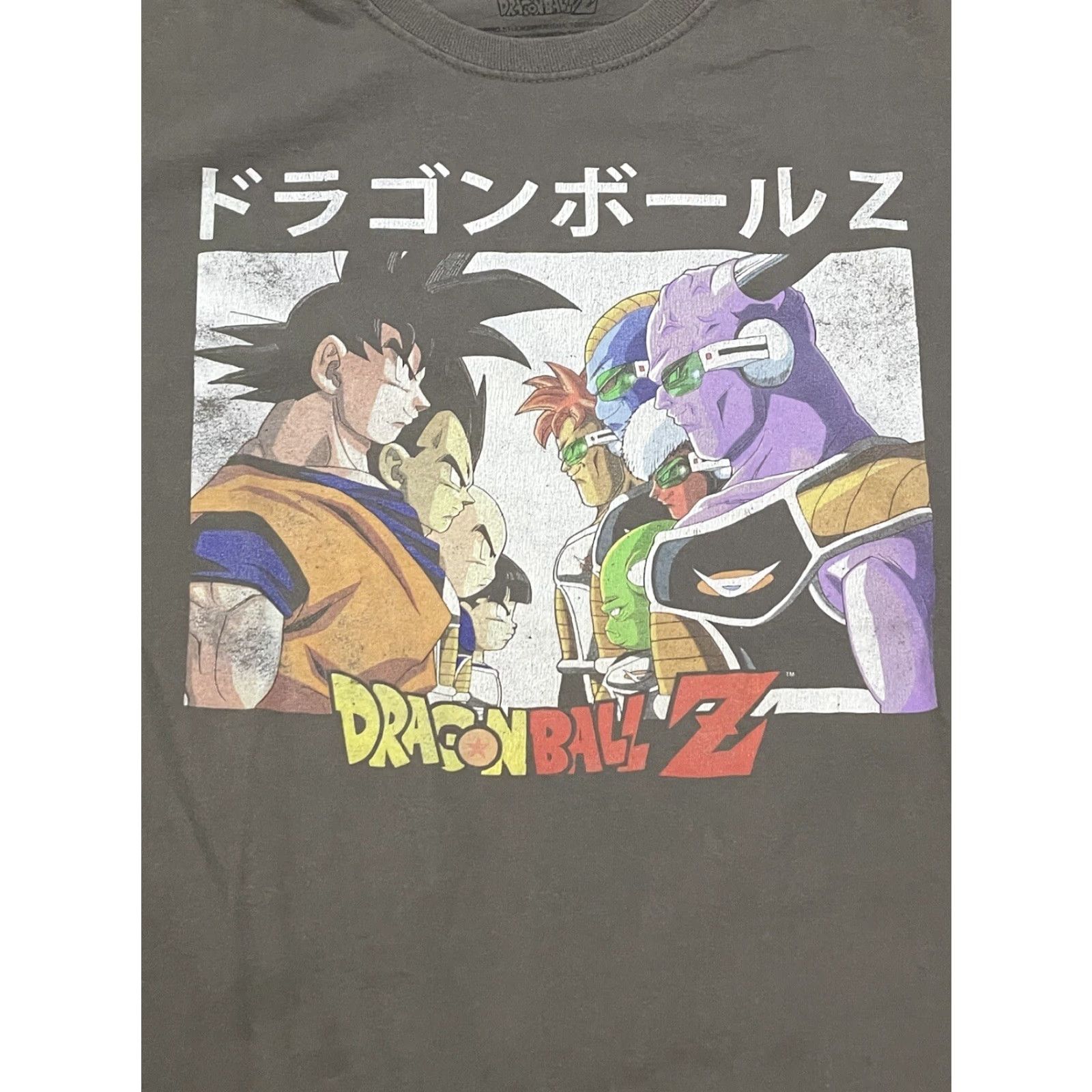 Vintage Dragon Ball Z Characters Japanese Anime Manga Gray T-Shirt Mens L Size US L / EU 52-54 / 3 - 2 Thumbnail