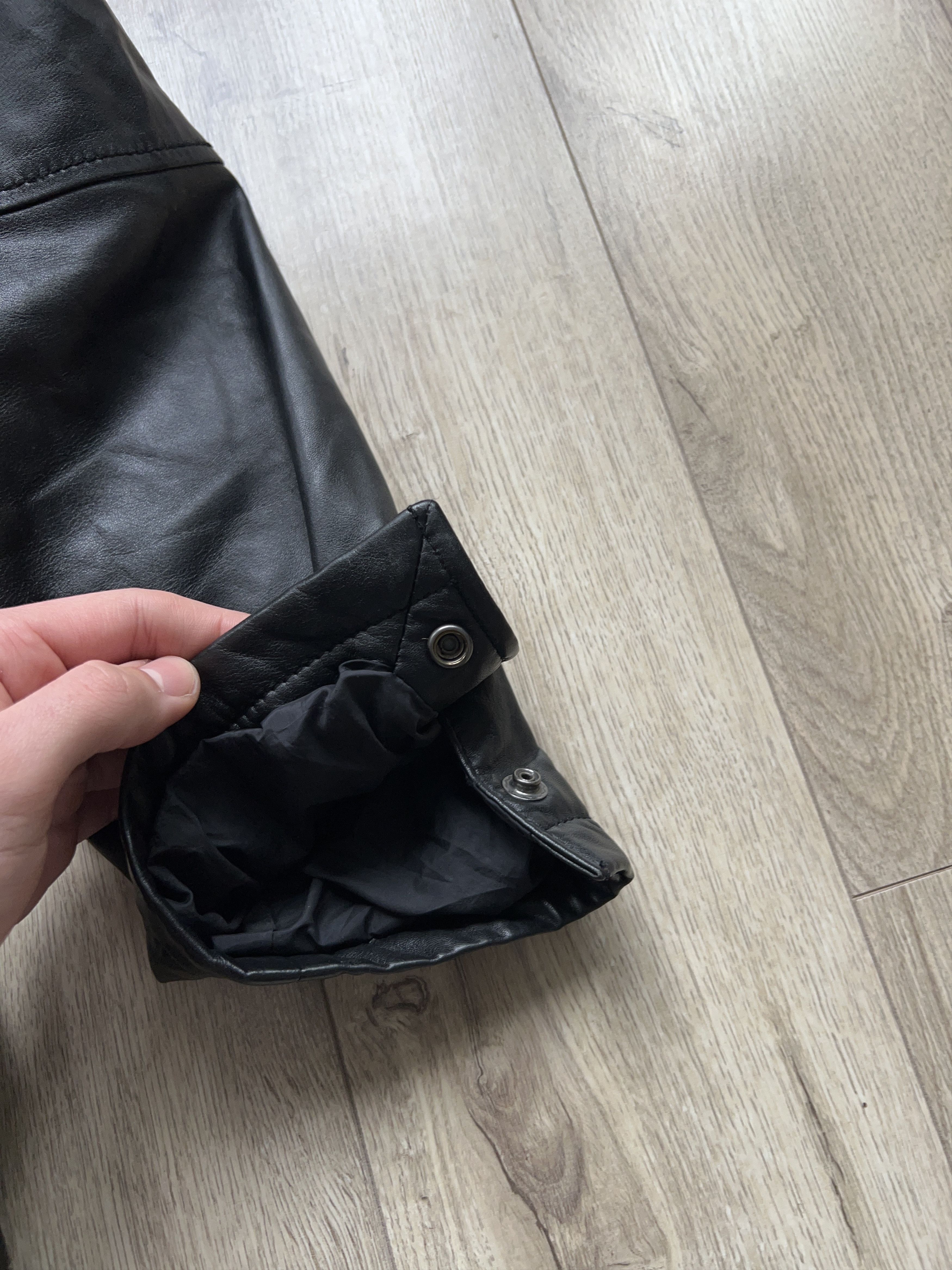 Strellson Mens Swiss Black Soft Leather Jacket Blazer Style Size 50 M Size US M / EU 48-50 / 2 - 14 Thumbnail