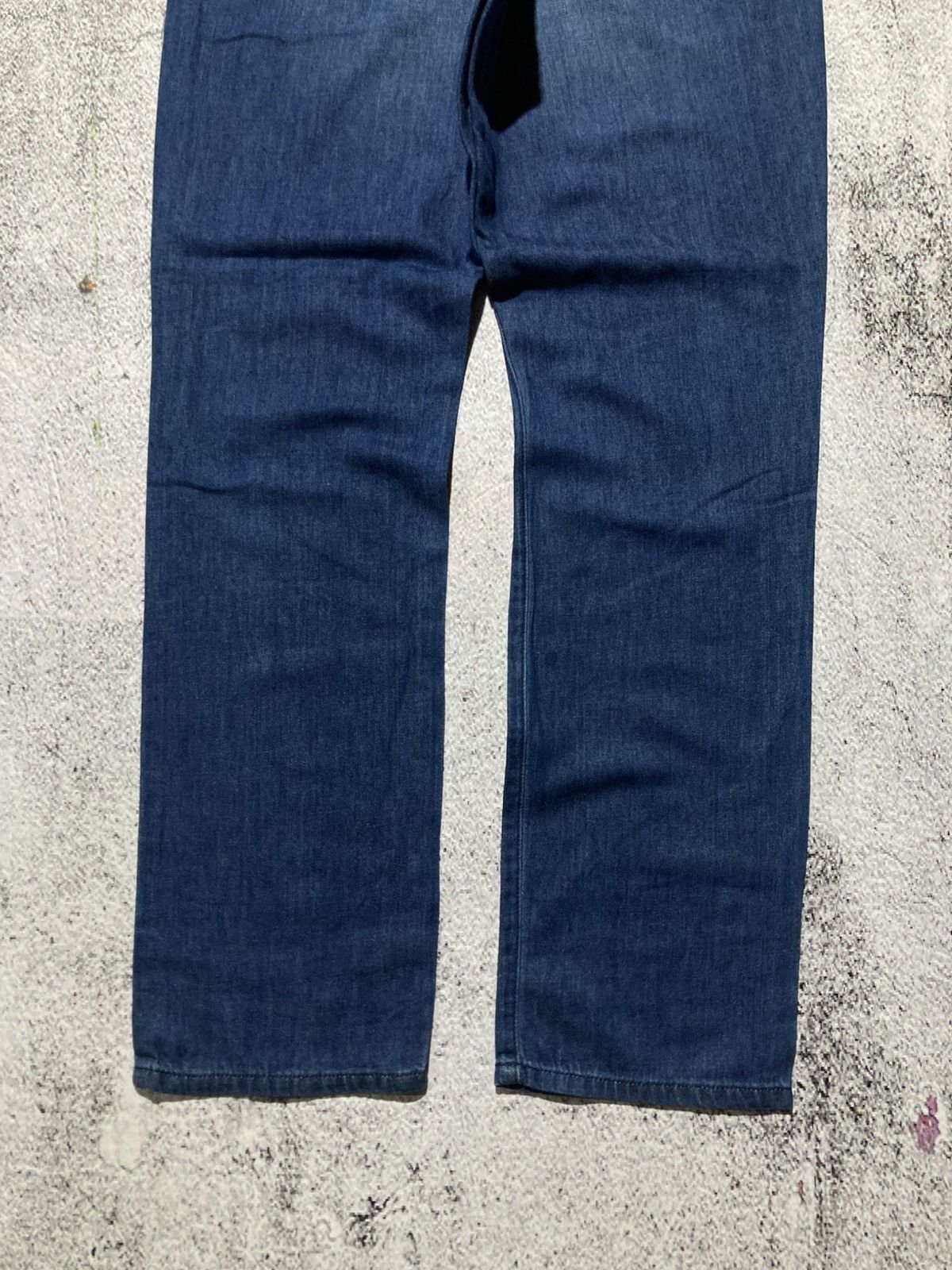 CABANE de ZUCCa Zucca by Issey Miyake Soft Denim Jeans Indigo Dye Pants Size US 31 - 7 Thumbnail
