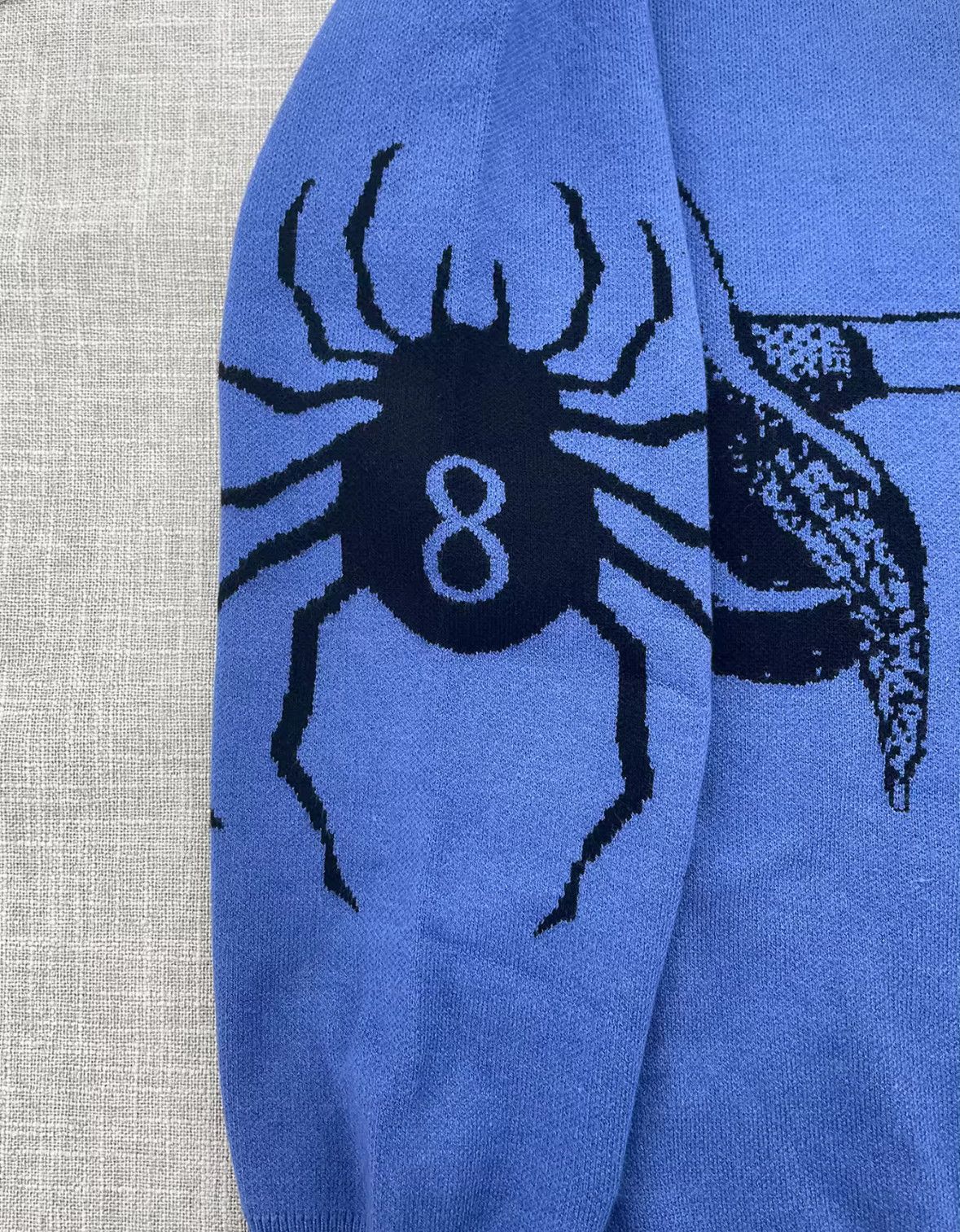 Japanese Brand Y2K Vintage Anime Spider Girl Blue Long Sleeve T-Shirt Size US L / EU 52-54 / 3 - 4 Thumbnail