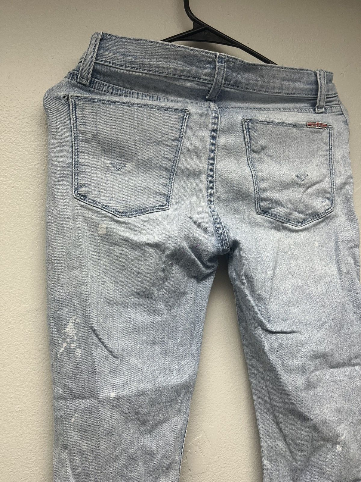 Hudson Hudson Distressed Denim Blue Skinny Jeans Womens Size 26" / US 2 / IT 38 - 8 Thumbnail