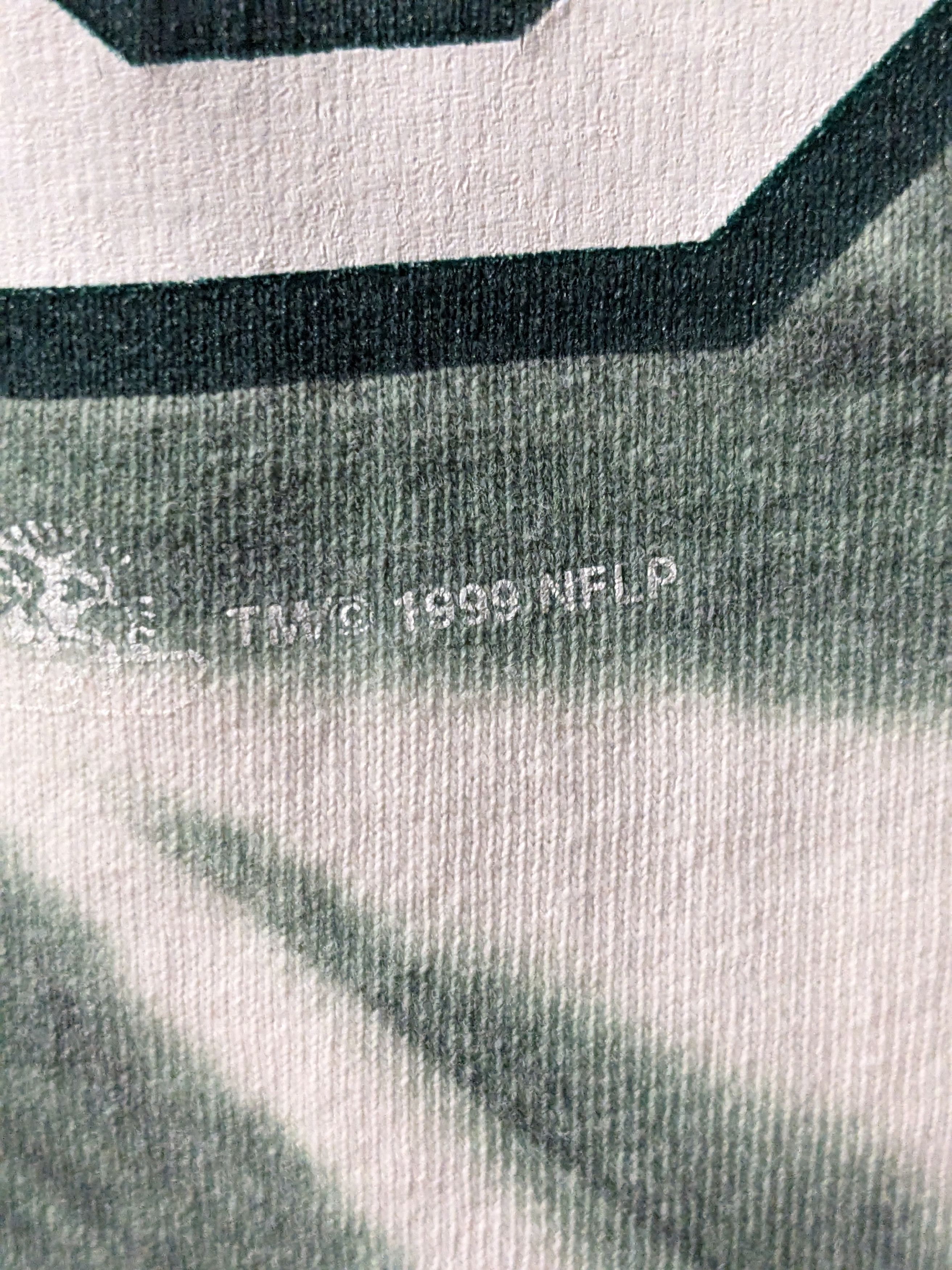 NFL × Vintage Vintage 1999 New York Jets NFL Football Green Large T-Shirt Size US L / EU 52-54 / 3 - 3 Thumbnail