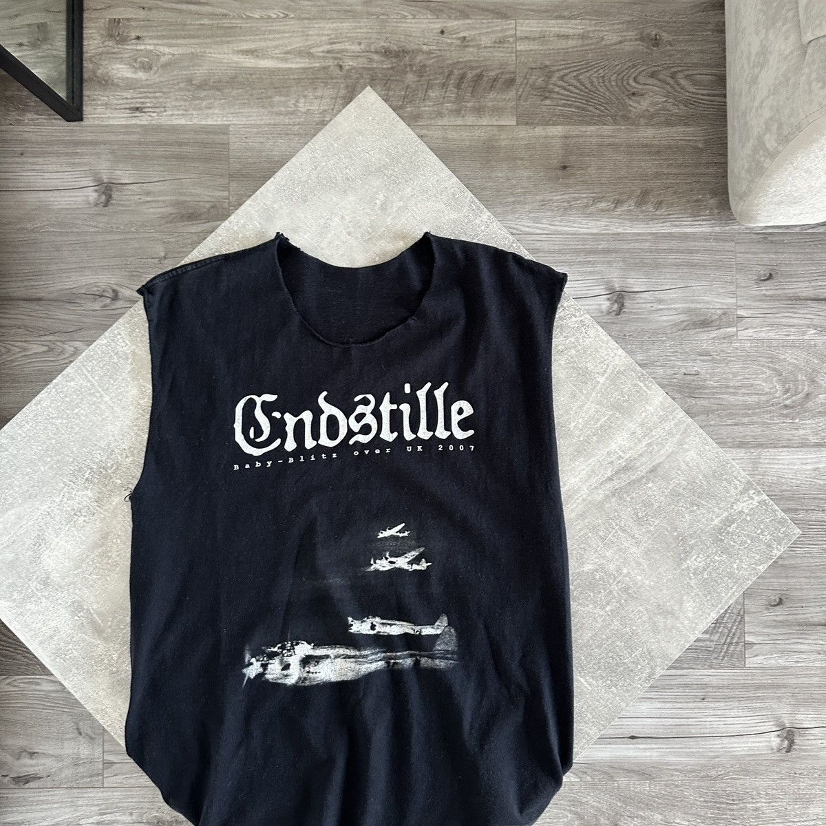 Band Tees Vintage 00s Endstille Baby Blitz over Uk 2007 tour tank top Size US XL / EU 56 / 4 - 3 Thumbnail