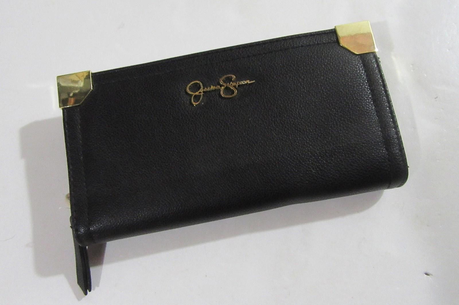 Other Jessica Simpson Frankie Wallet Black / Gold Hardware Size ONE SIZE - 1 Thumbnail