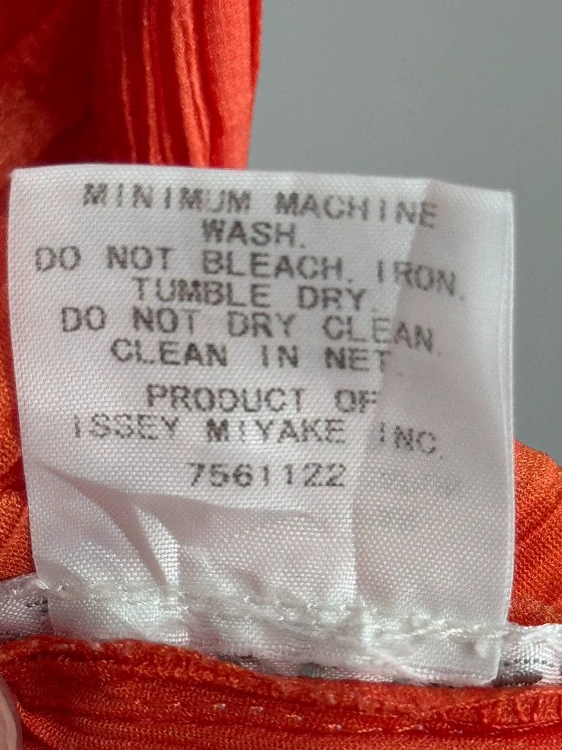 Issey Miyake Issey Miyake size:3 Orange pleated cardigan Size S / US 4 / IT 40 - 4 Thumbnail