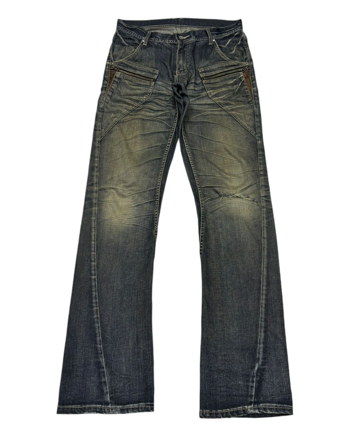 00s tornado mart flare coated denim デニム（00s tornado mart flare 
