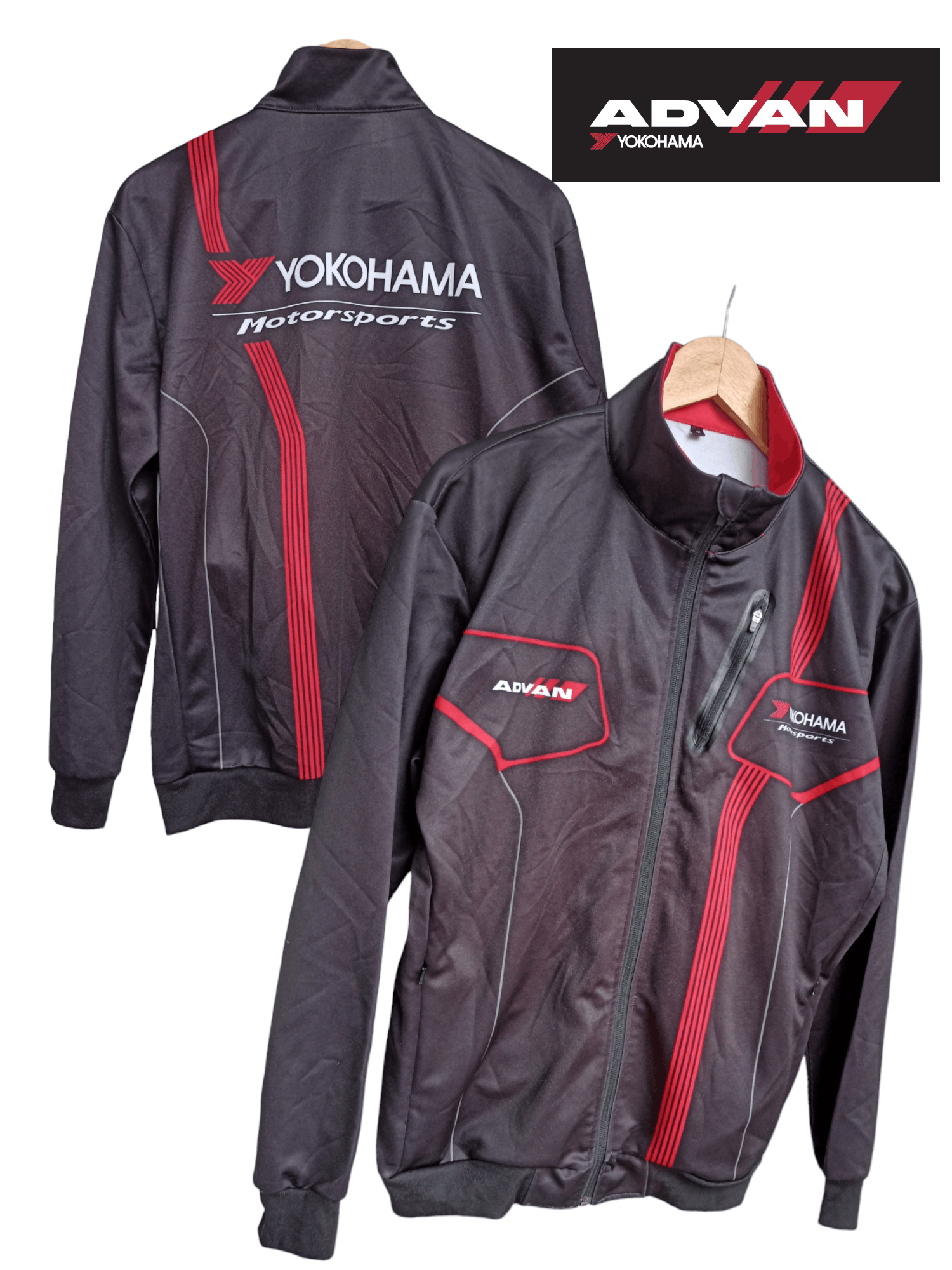 Gear for Sports 🔥 ADVAN YOKOHAMA MOTORSPORTS RACING POLYESTER LIGHT JACKET Size US M / EU 48-50 / 2 - 2 Thumbnail